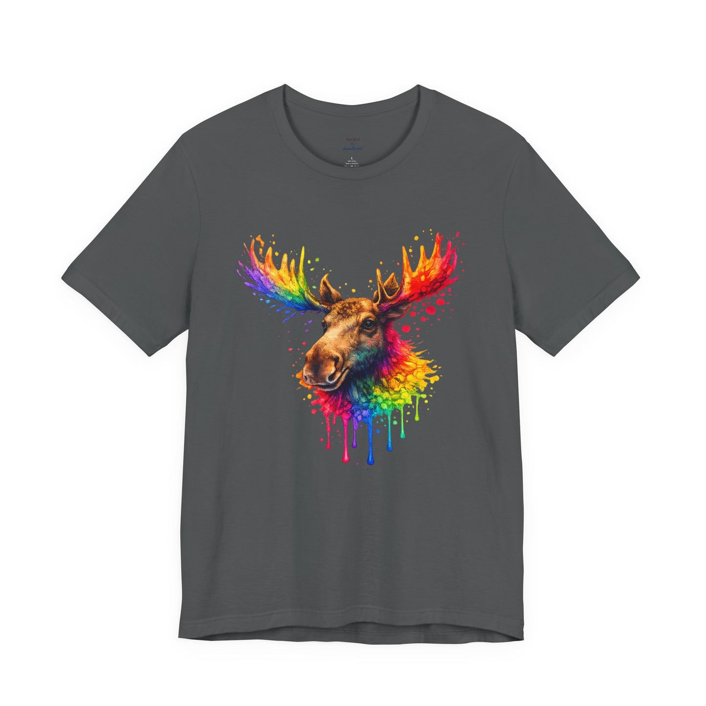 Watercolor Wildlife Moose T-Shirt