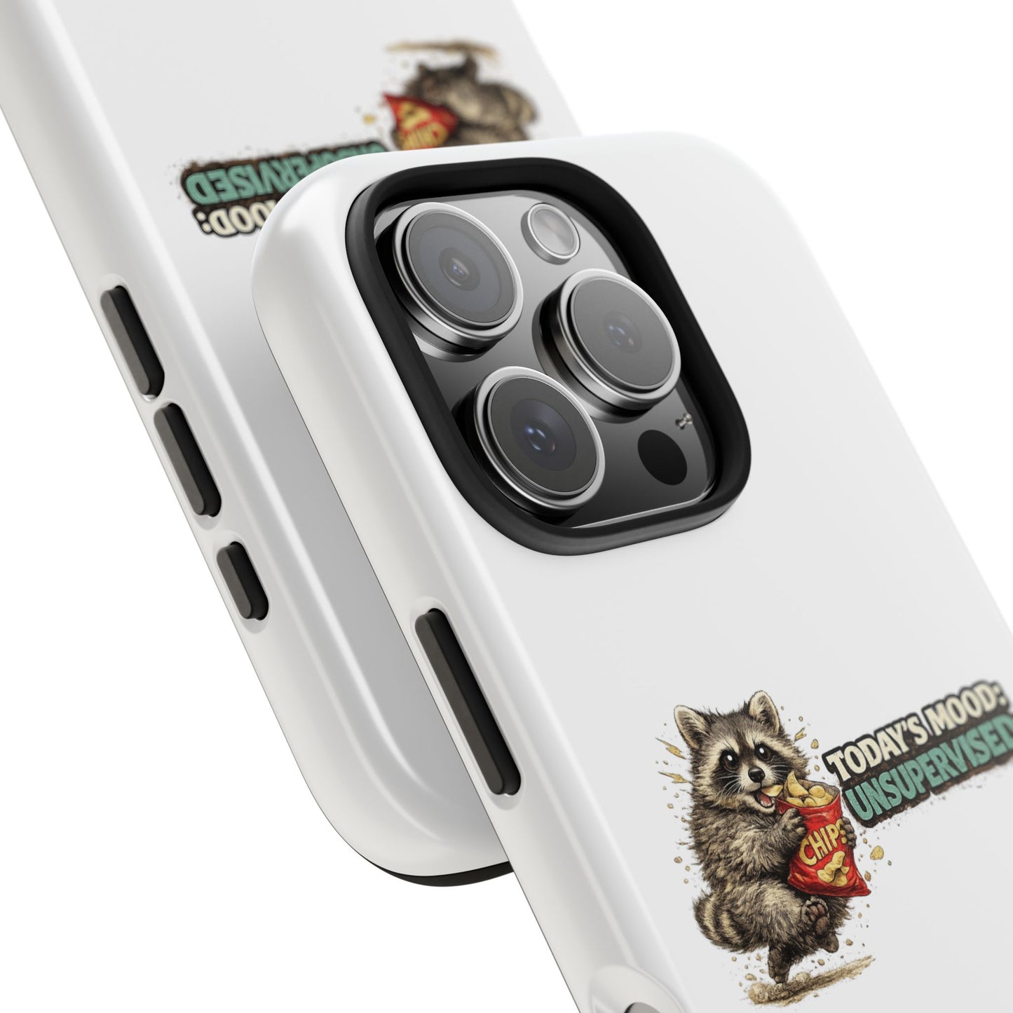 Today's Mood Raccoon Phone Case — Tough & Cute Protective Phone Cover