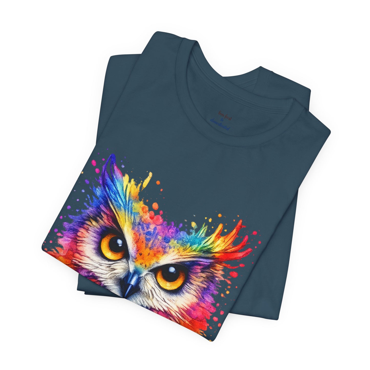 Watercolor Wildlife Owl T-Shirt