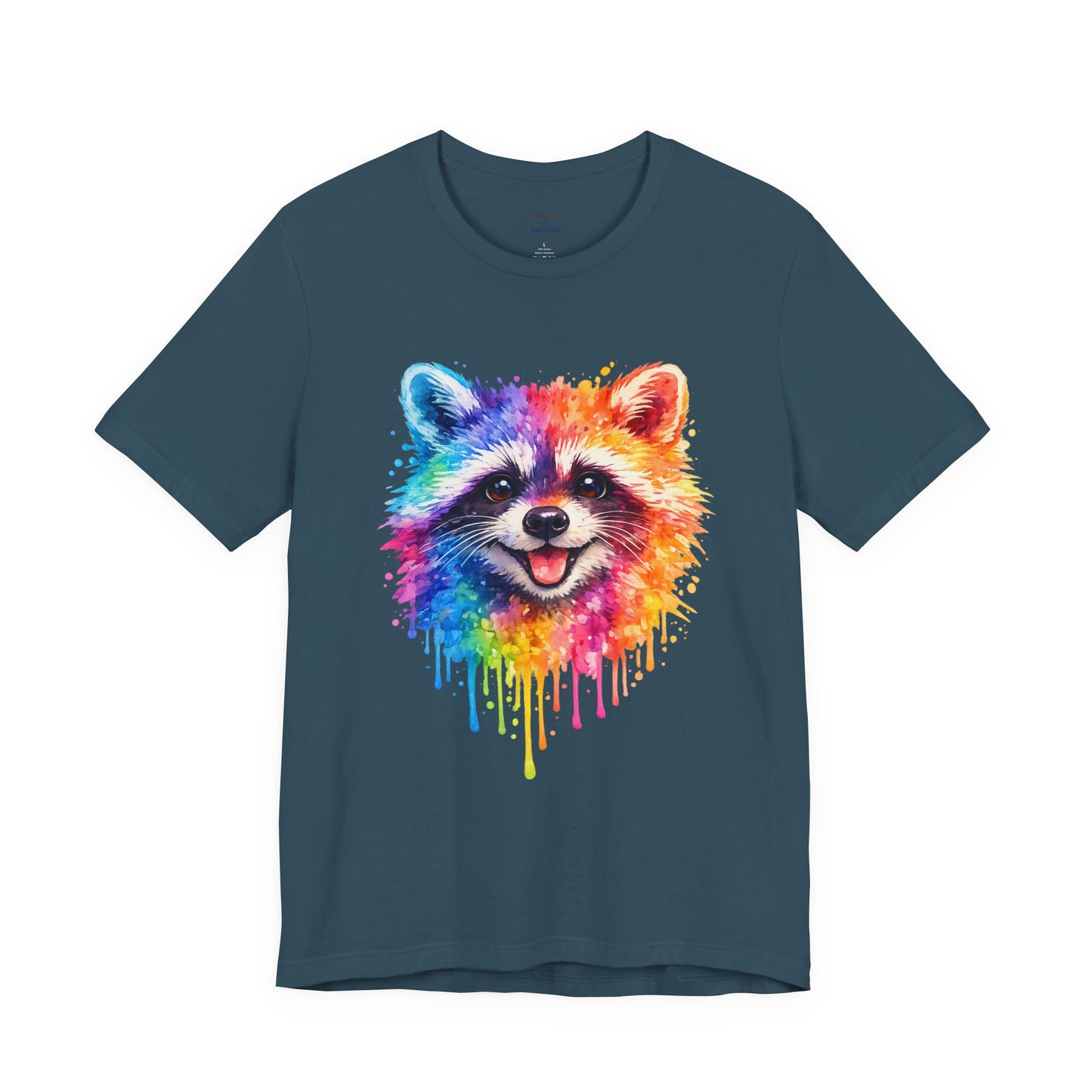 Watercolor Wildlife Raccoon T-Shirt