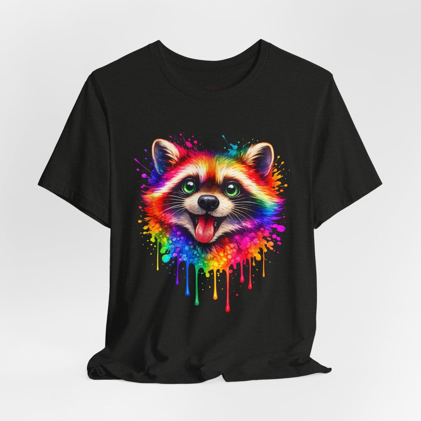 Watercolor Wildlife Raccoon T-Shirt