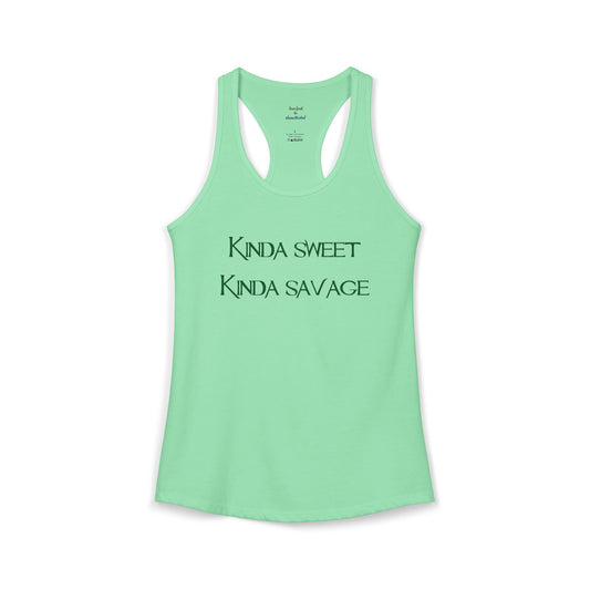 Kinda Both Racerback Tank