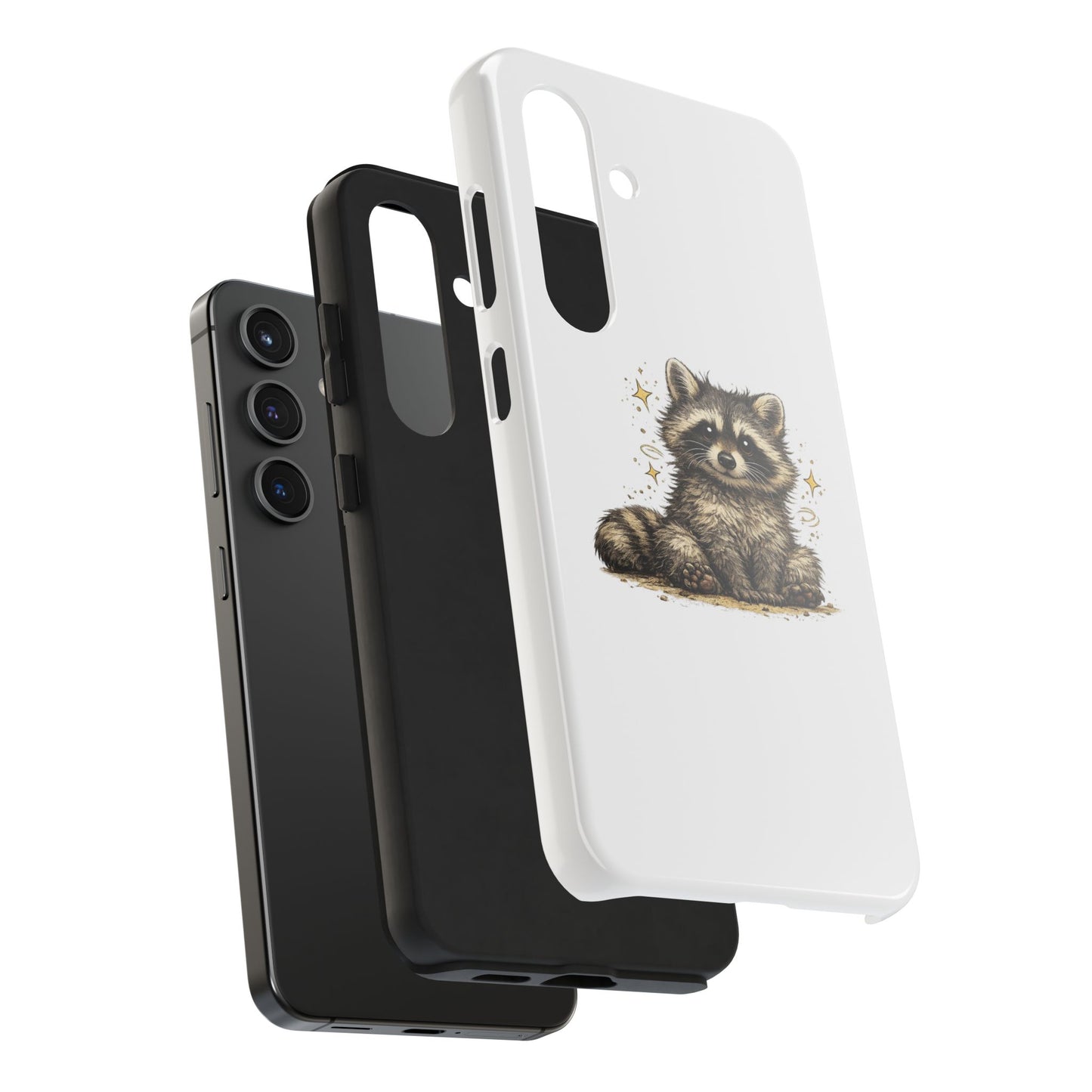 Sweet & Savage Raccoon Phone Case — Tough & Cute Protective Phone Cover
