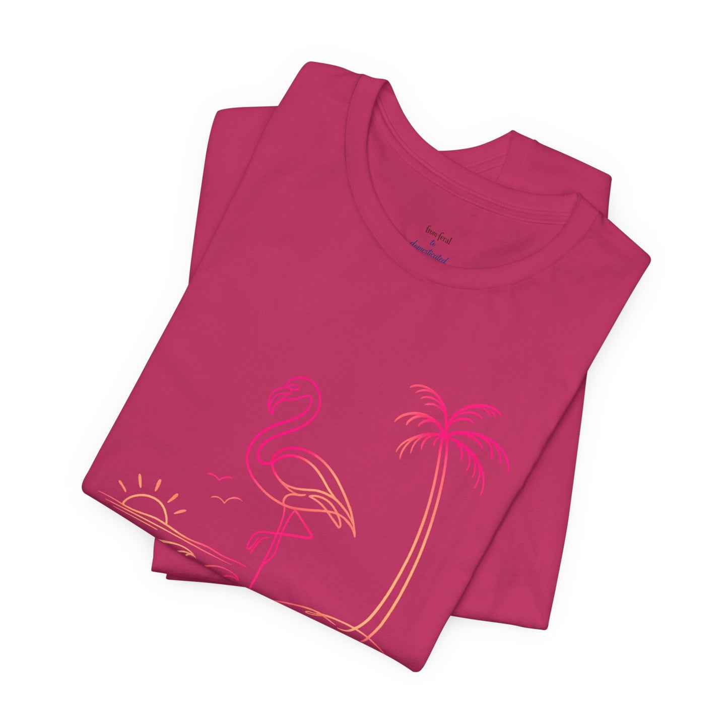 Flamingo Wild Lines T-Shirt