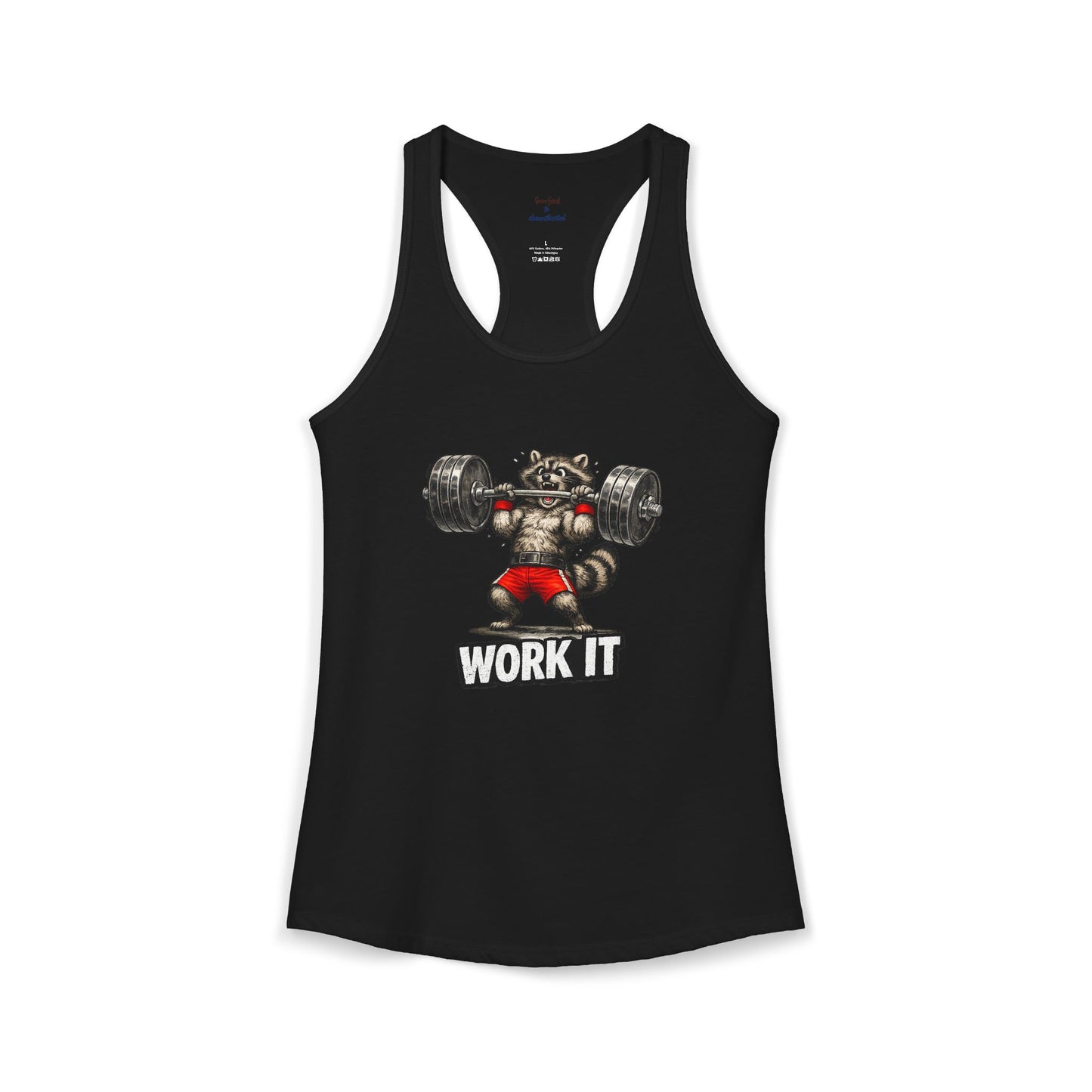 Work It Racerback Tank