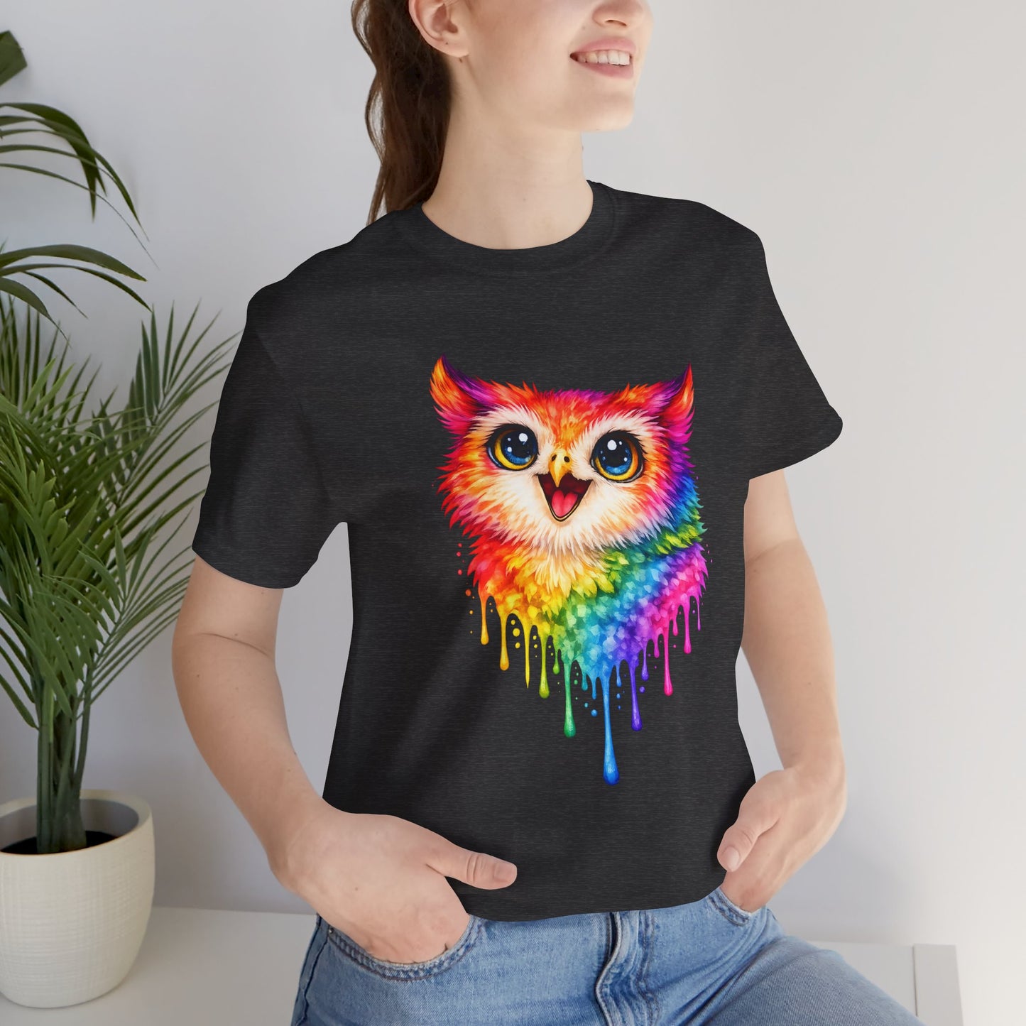 Watercolor Wildlife Owl T-Shirt