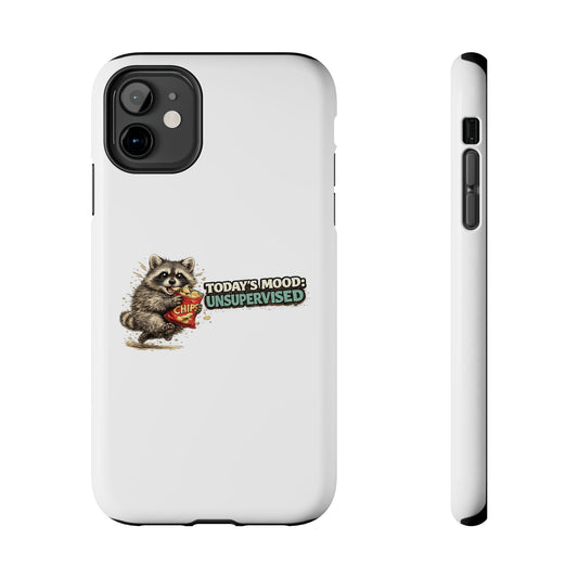 Today's Mood Raccoon Phone Case — Tough & Cute Protective Phone Cover