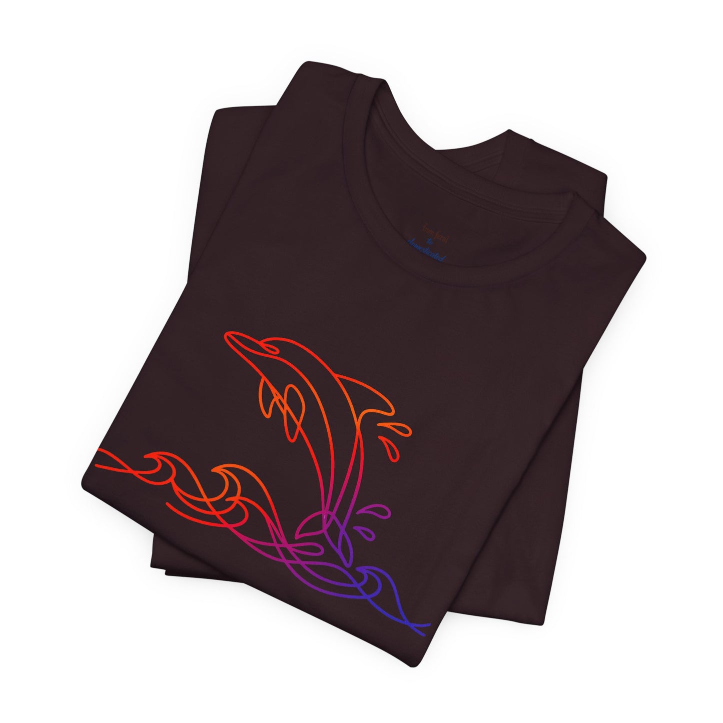 Dolphin Wild Lines T-Shirt