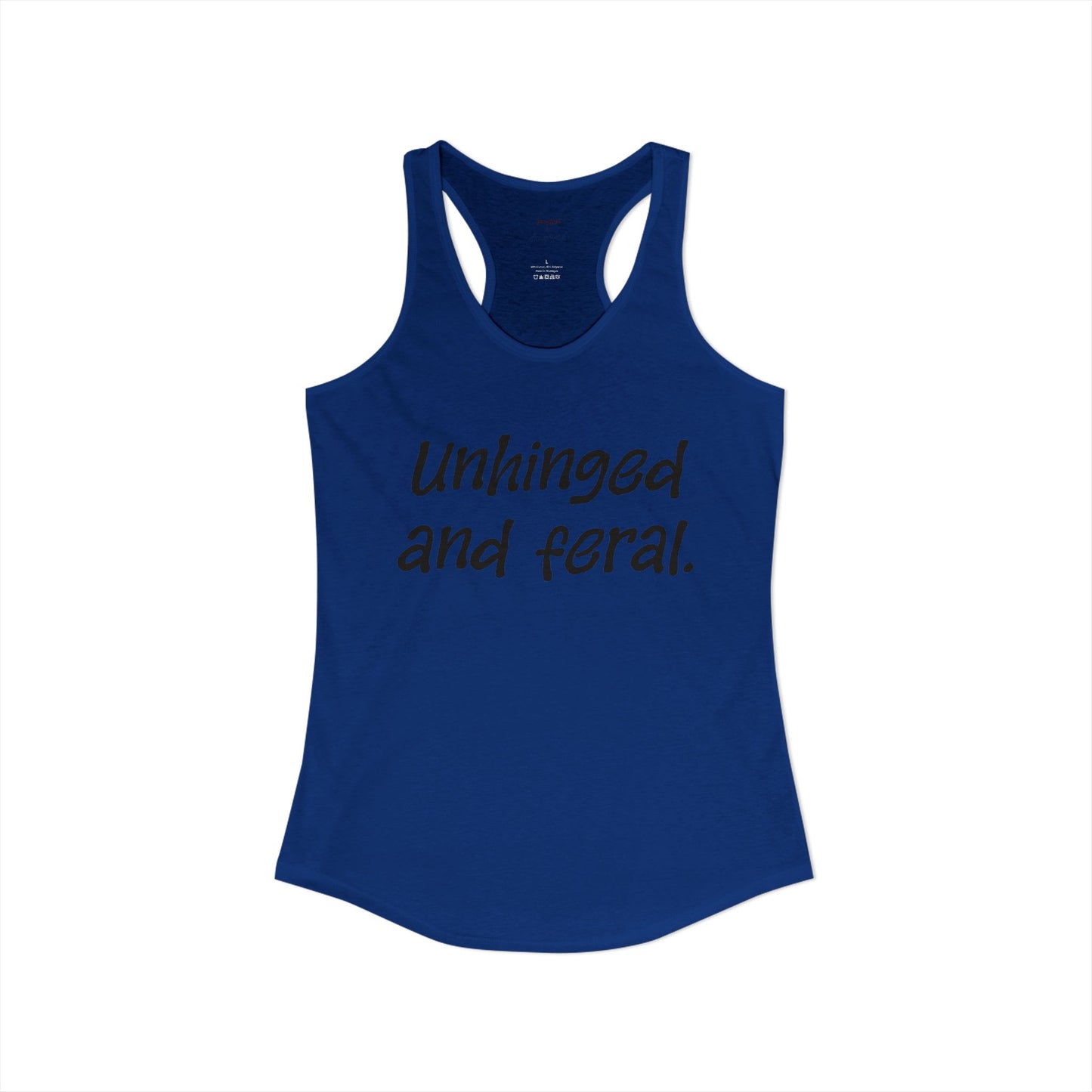Unhinged Racerback Tank