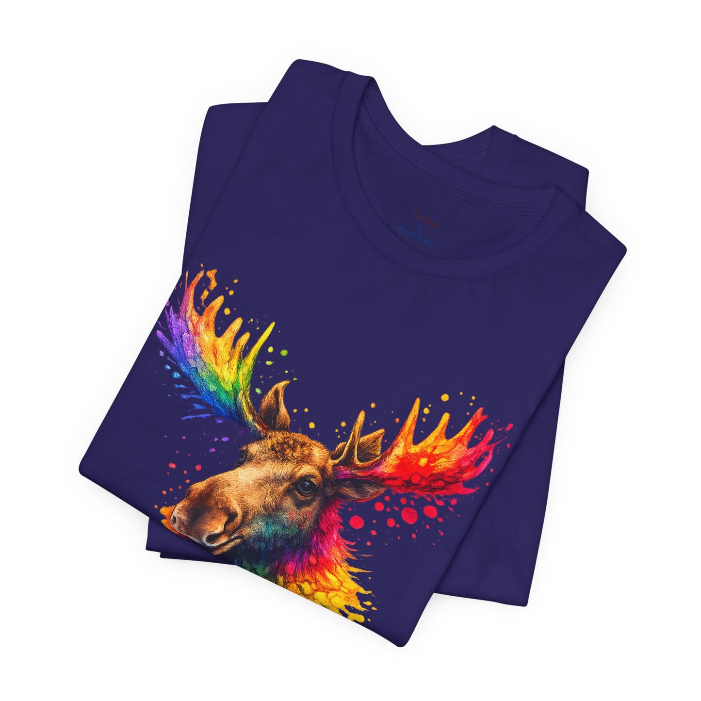 Watercolor Wildlife Moose T-Shirt