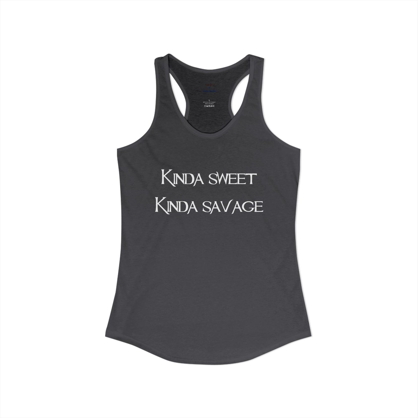 Kinda Both Racerback Tank