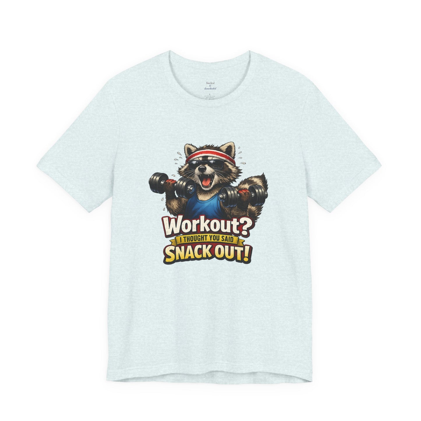 Snack Out Raccoon T-shirt