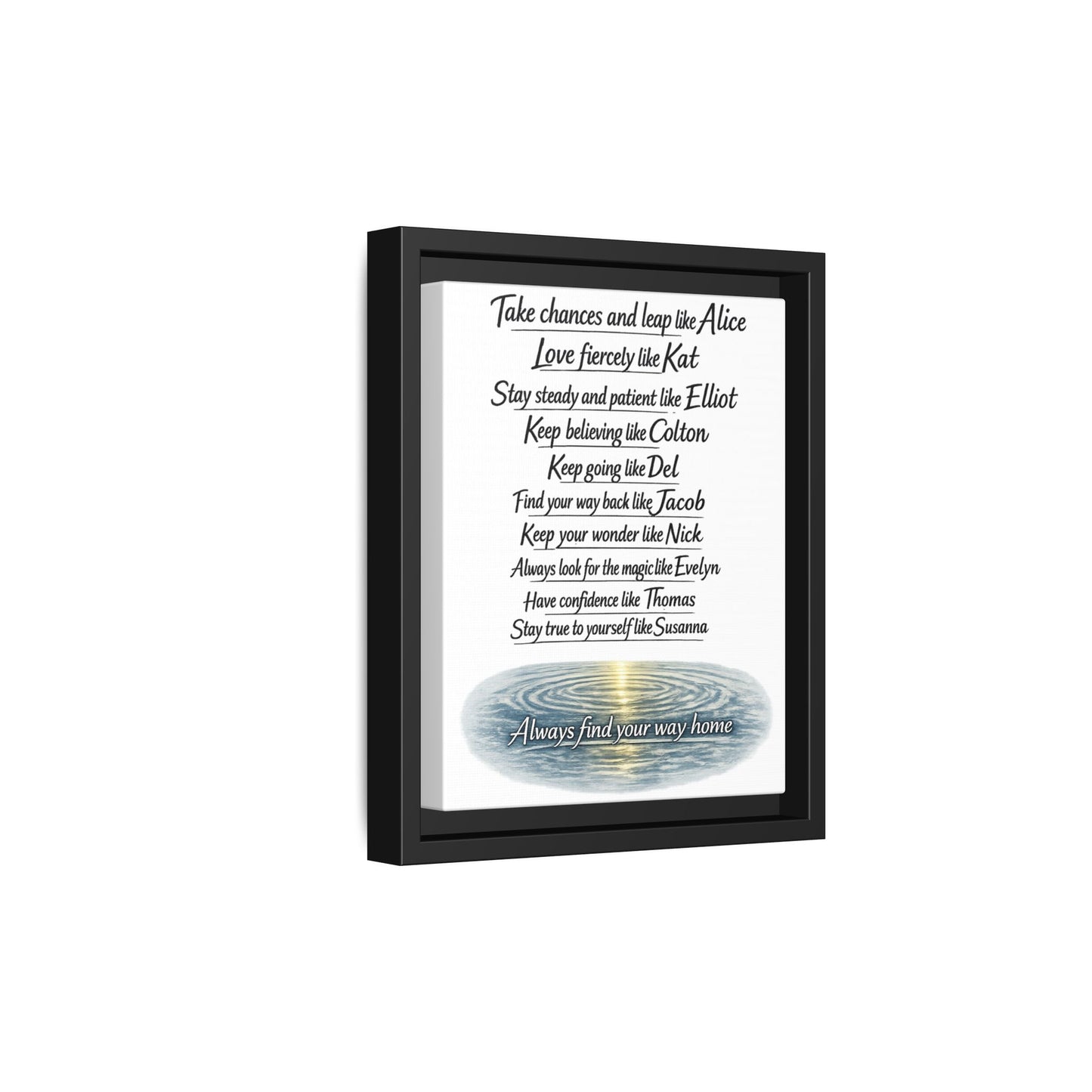 Find Your Way | Matte Canvas, Framed