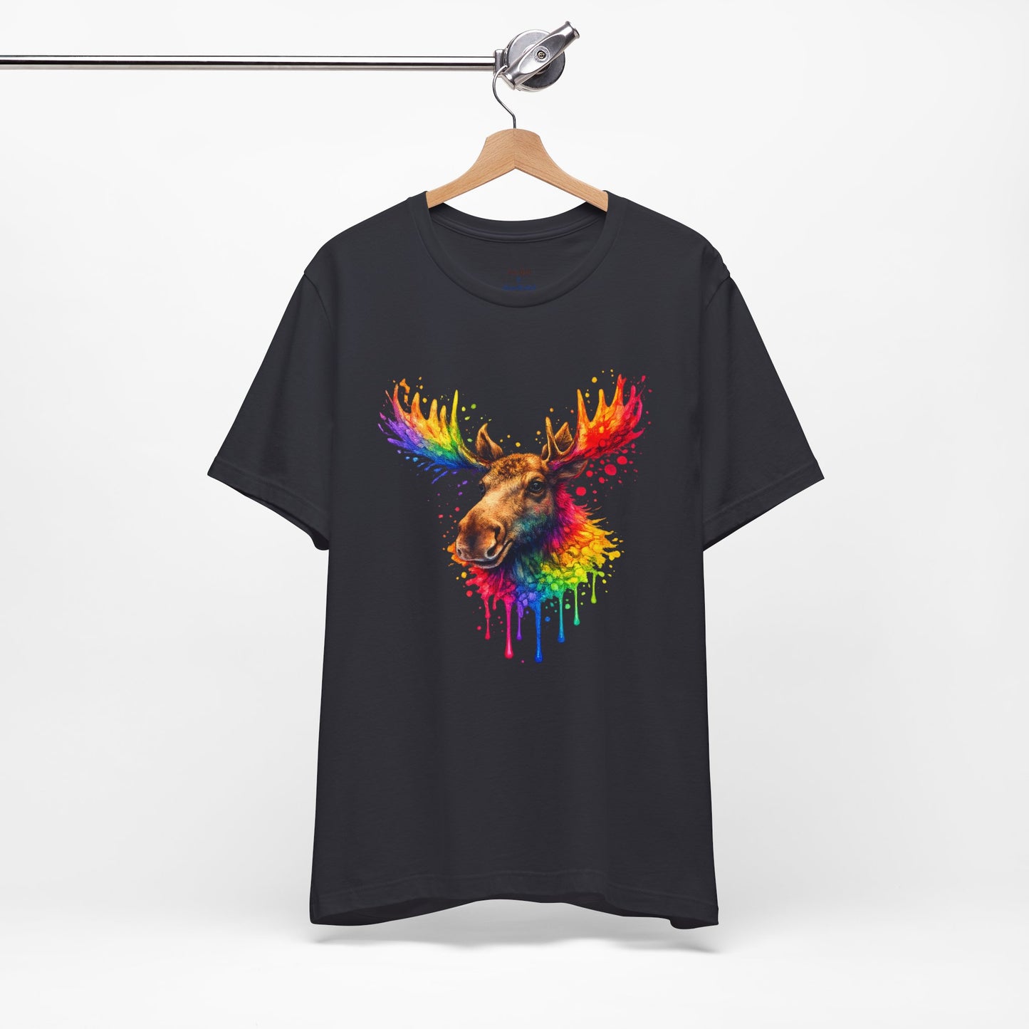 Watercolor Wildlife Moose T-Shirt