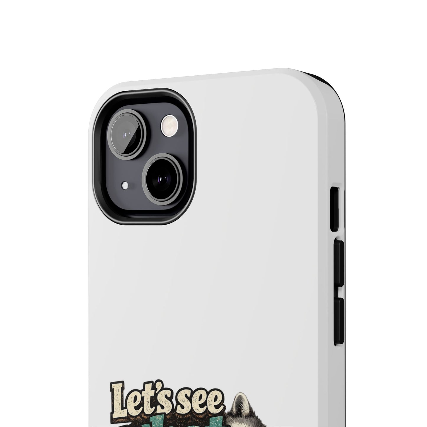 Peek & See Raccoon Phone Case — Tough & Cute Protective Phone Cover
