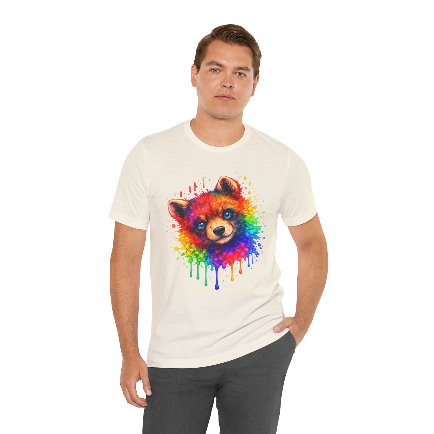 Watercolor Wildlife Bear Cub T-Shirt