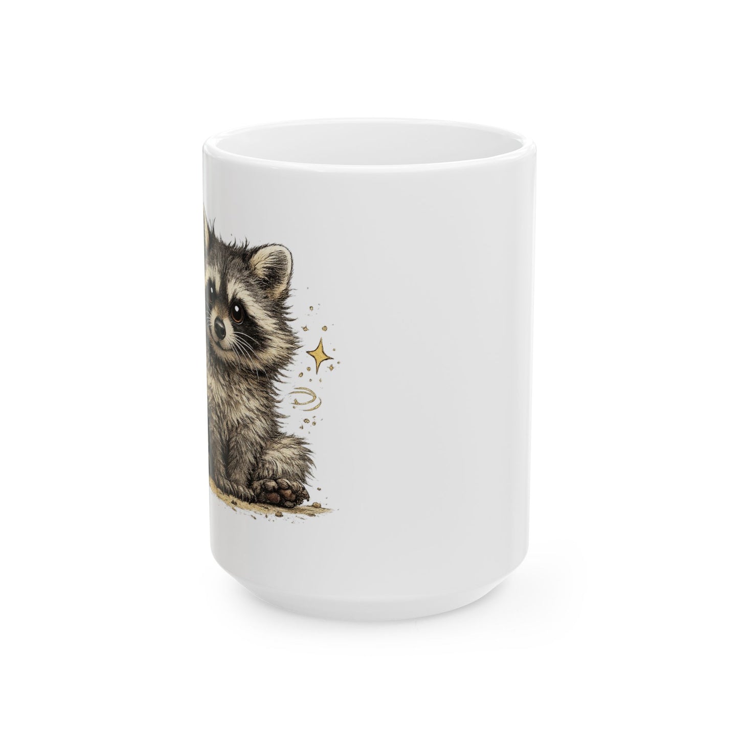 Sweet & Savage Raccoon Ceramic Mug  (11oz & 15oz)