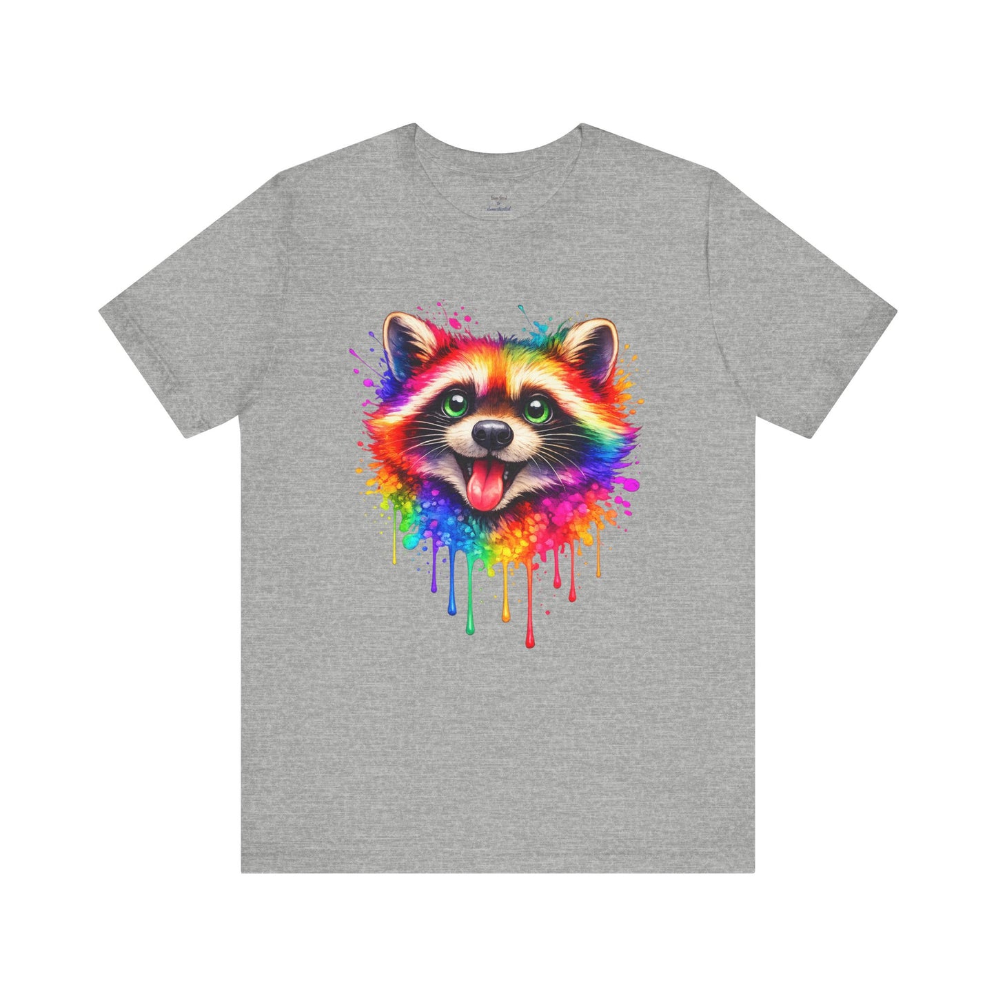 Watercolor Wildlife Raccoon T-Shirt