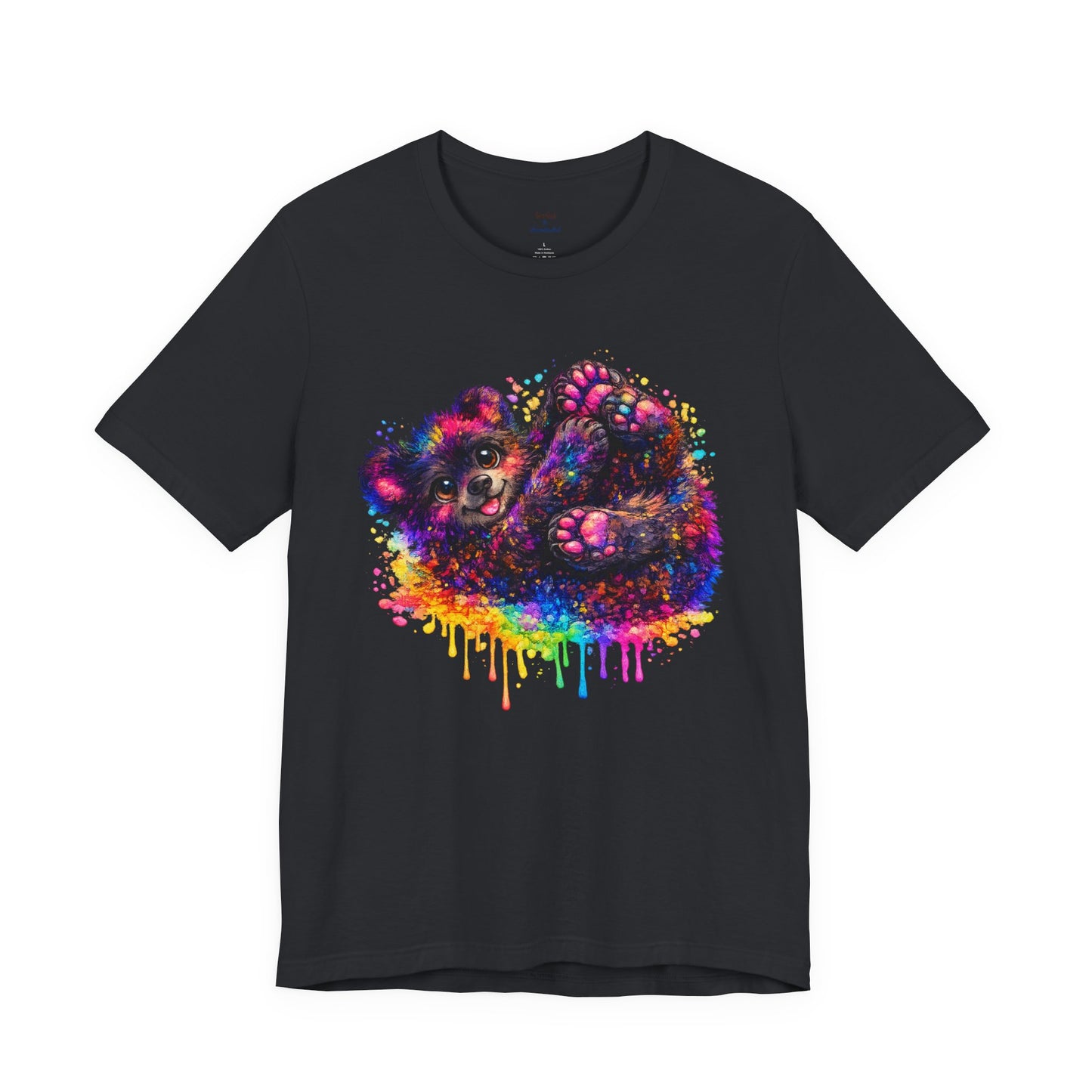Watercolor Wildlife Bear Cub T-Shirt