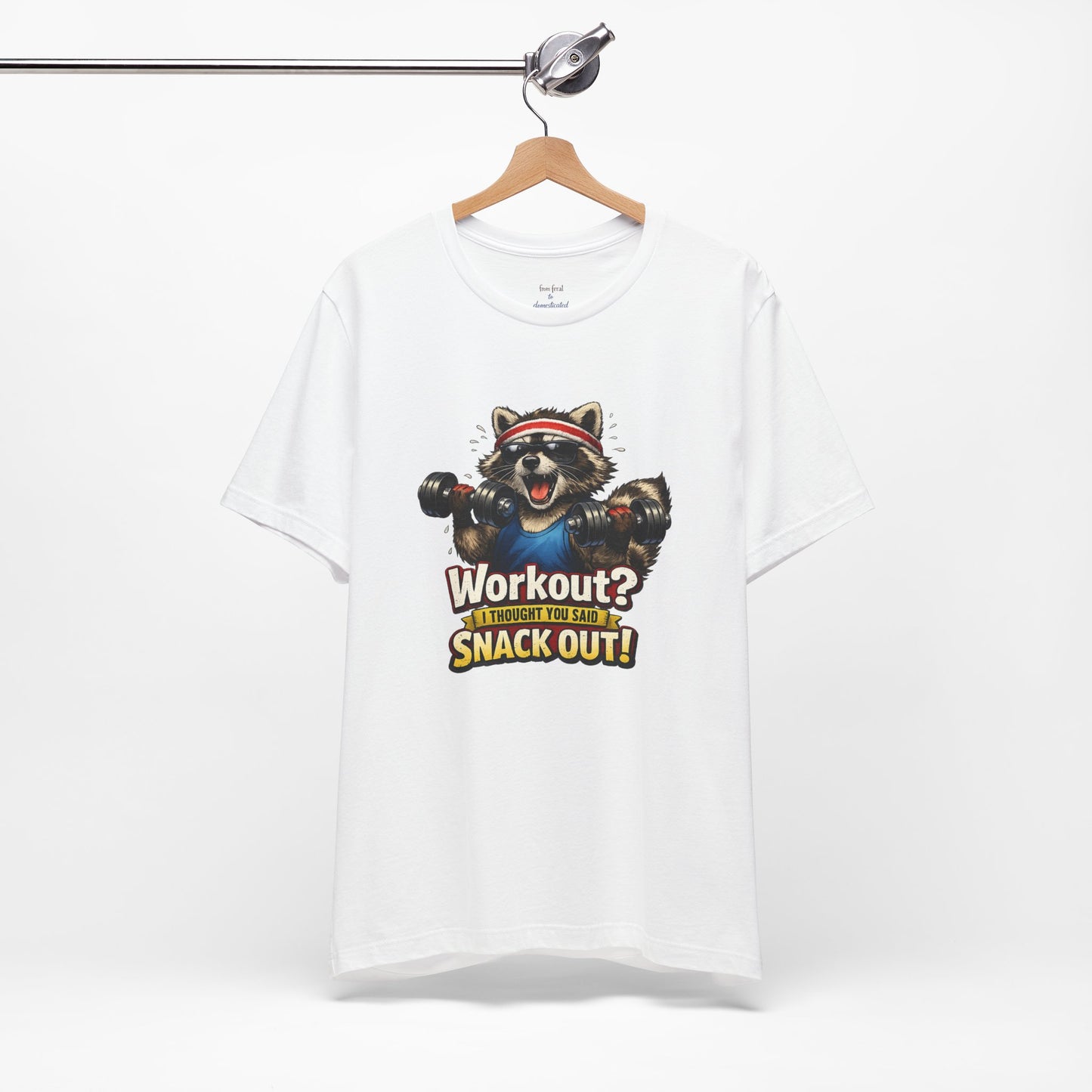 Snack Out Raccoon T-shirt