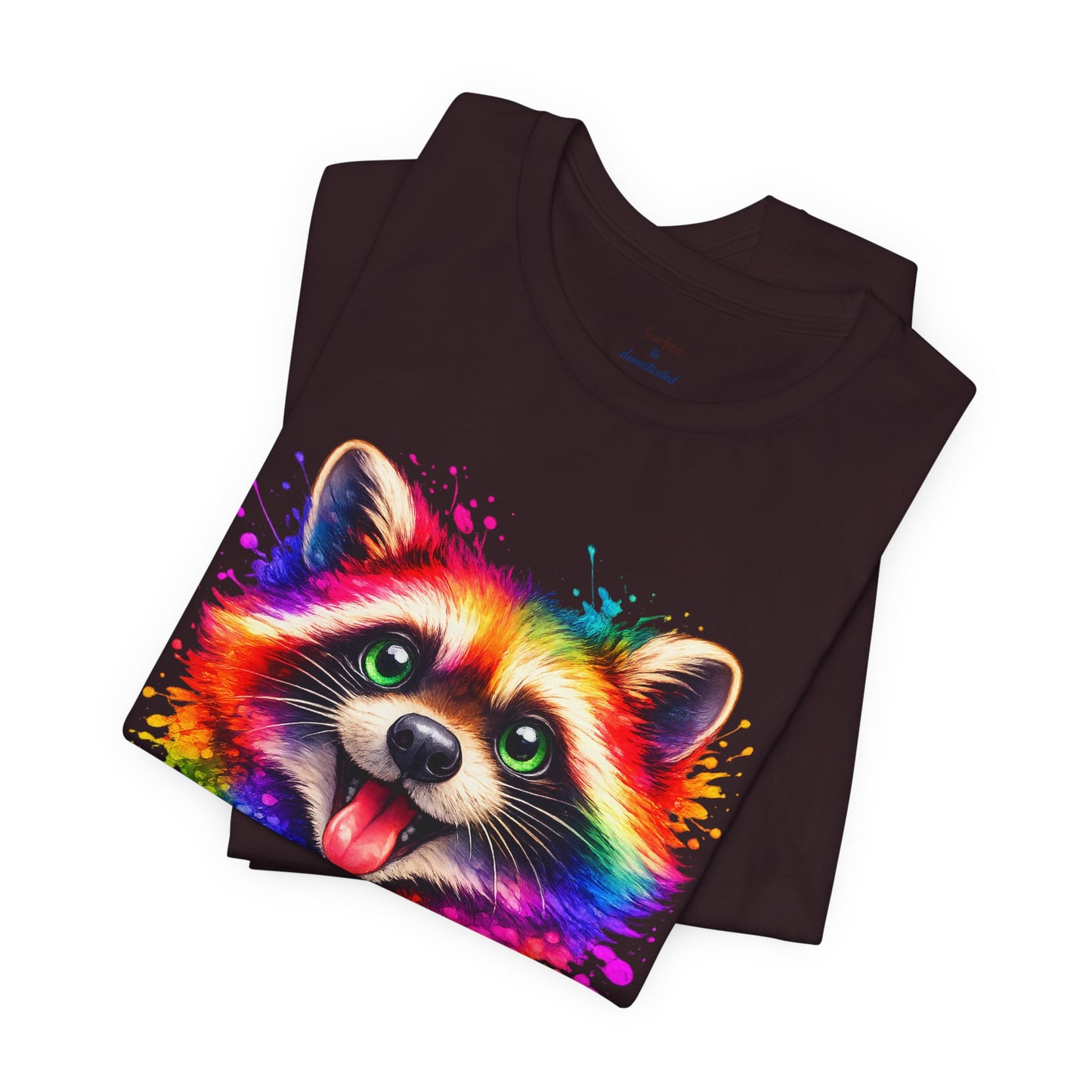 Watercolor Wildlife Raccoon T-Shirt