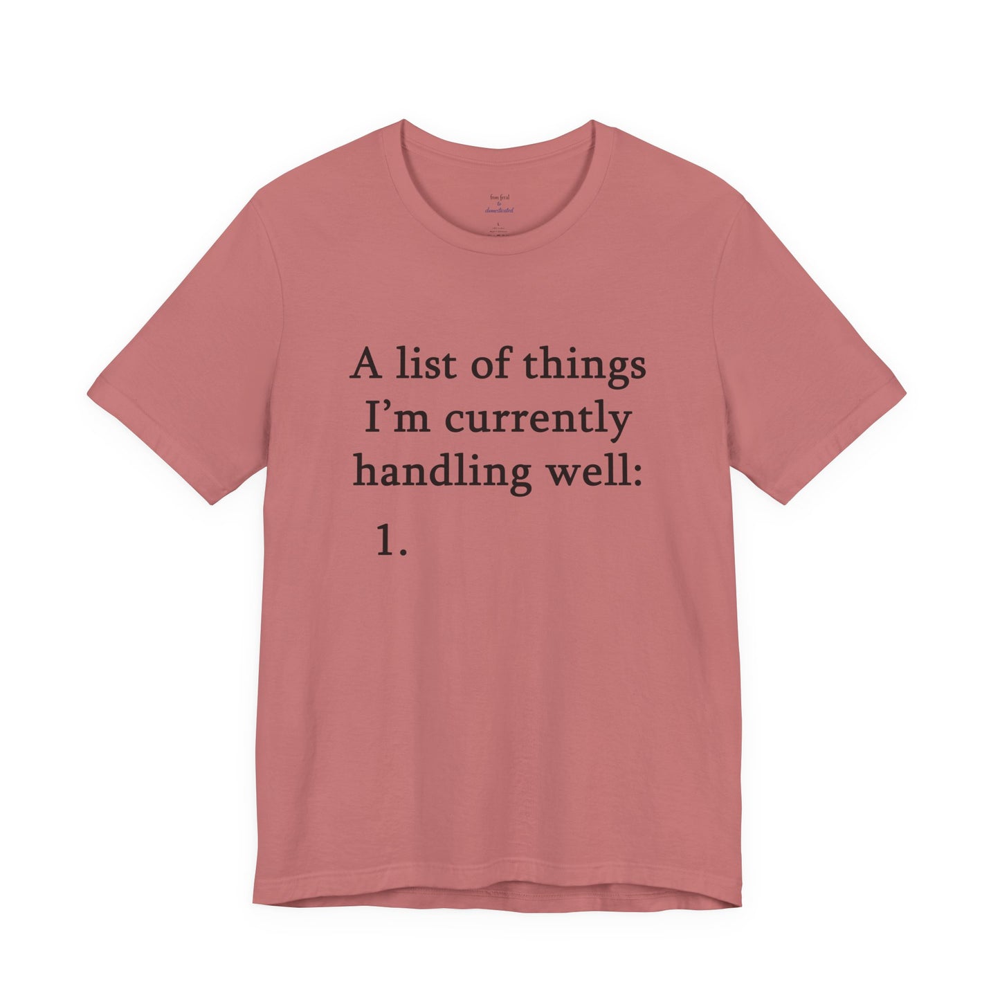 A List Tee