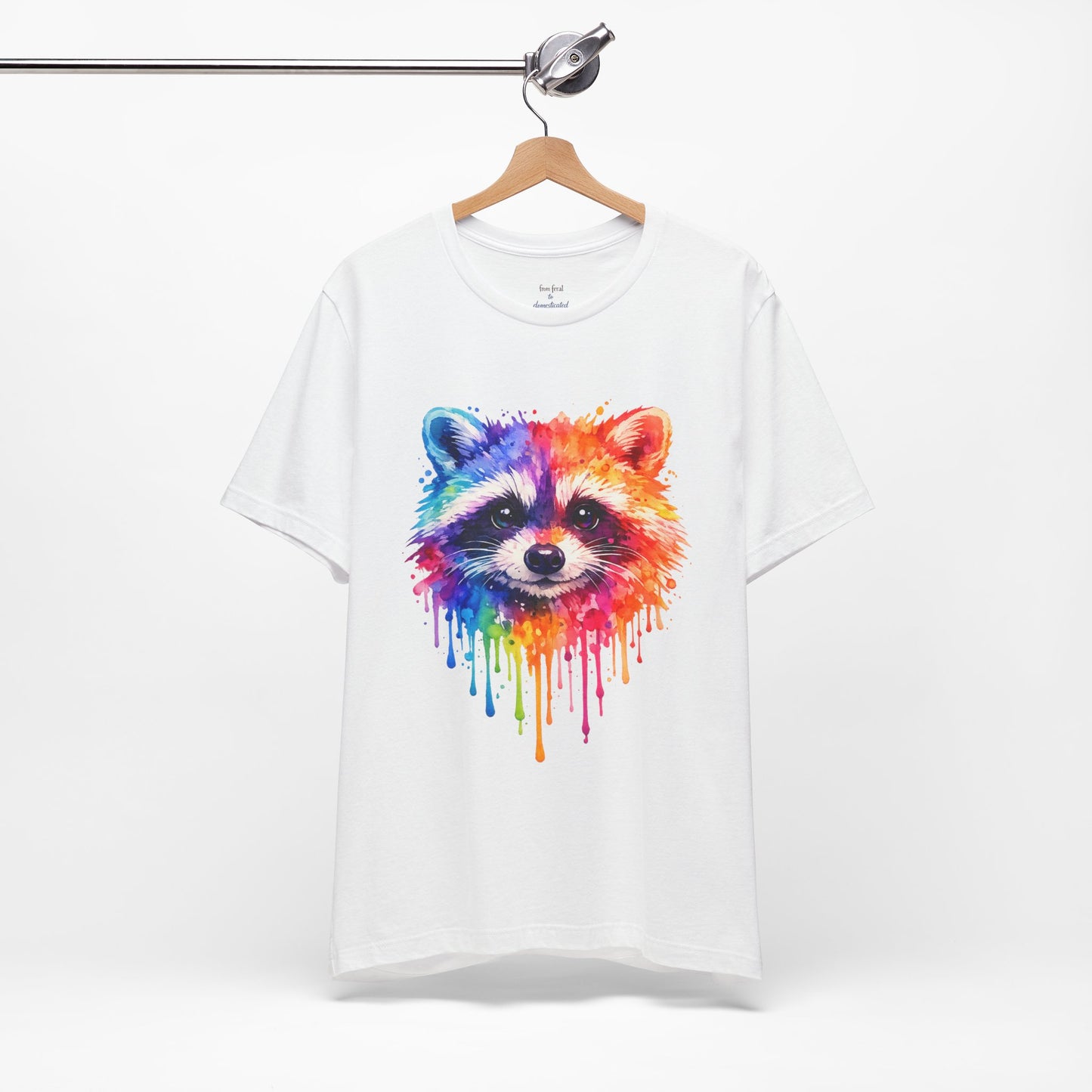 Watercolor Wildlife Raccoon T-Shirt