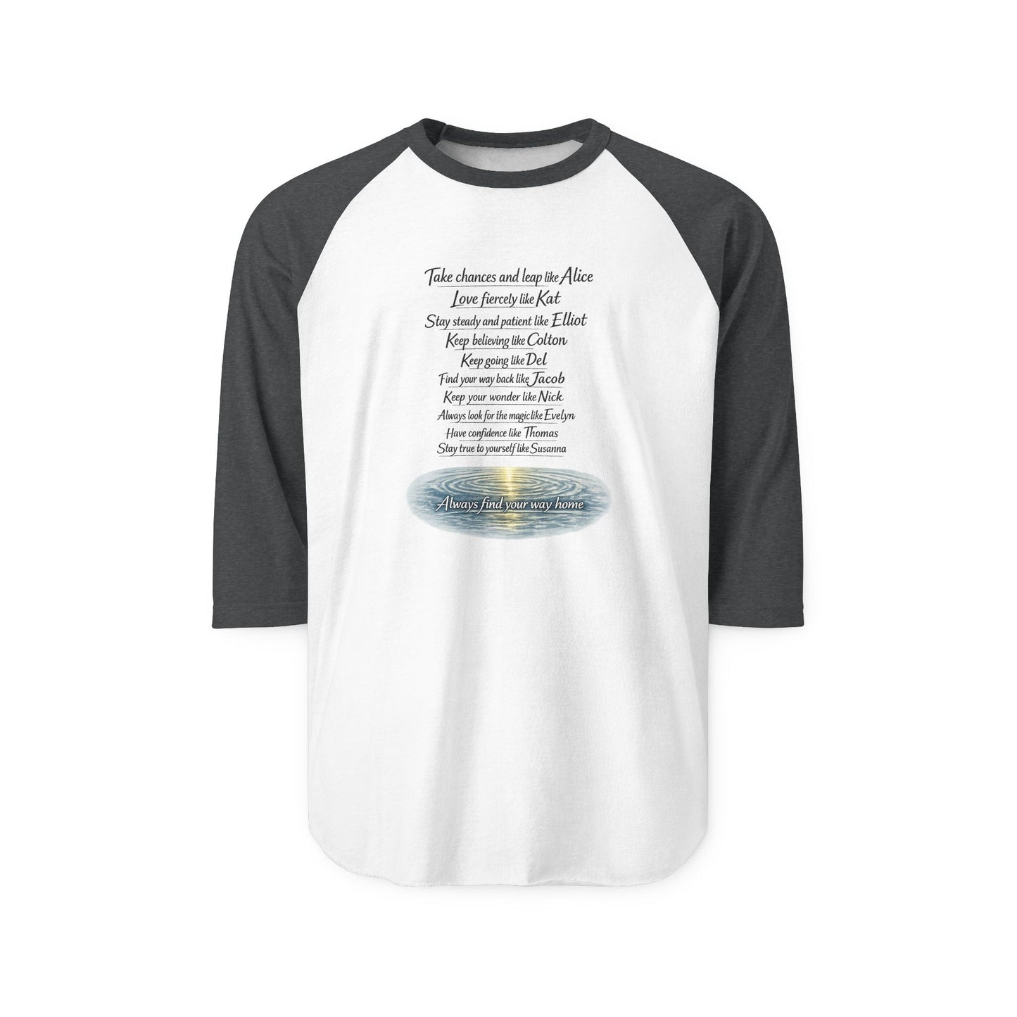 Find Your Way —  Raglan Shirt