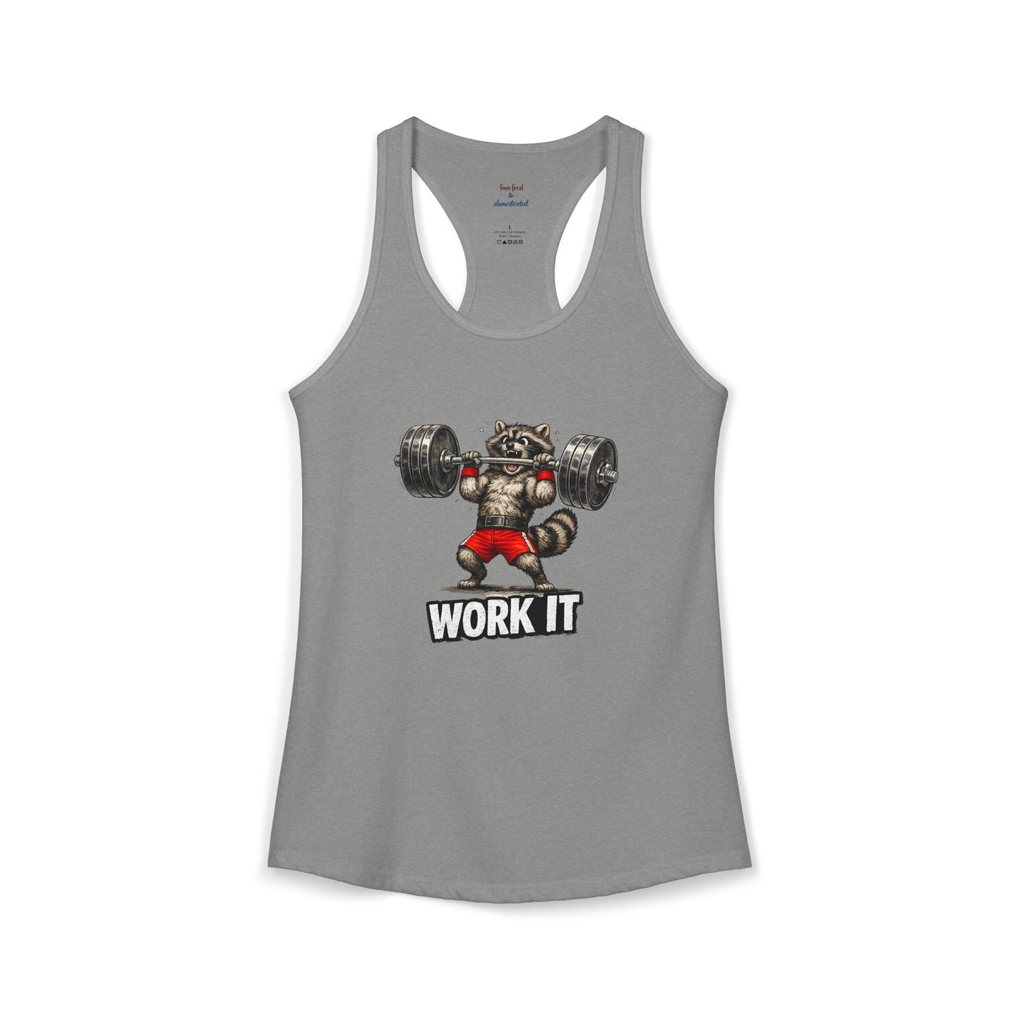 Work It Racerback Tank