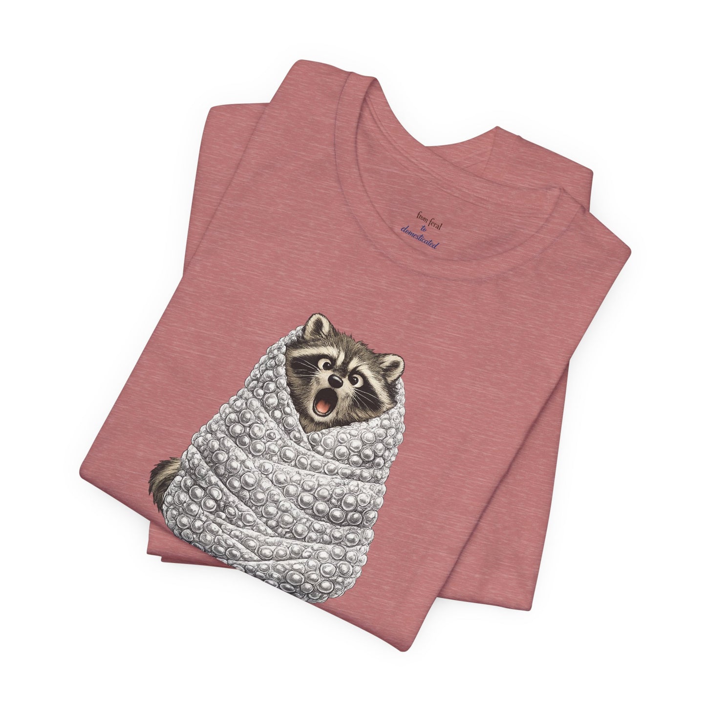 Bubble Wrapped Raccoon T-shirt