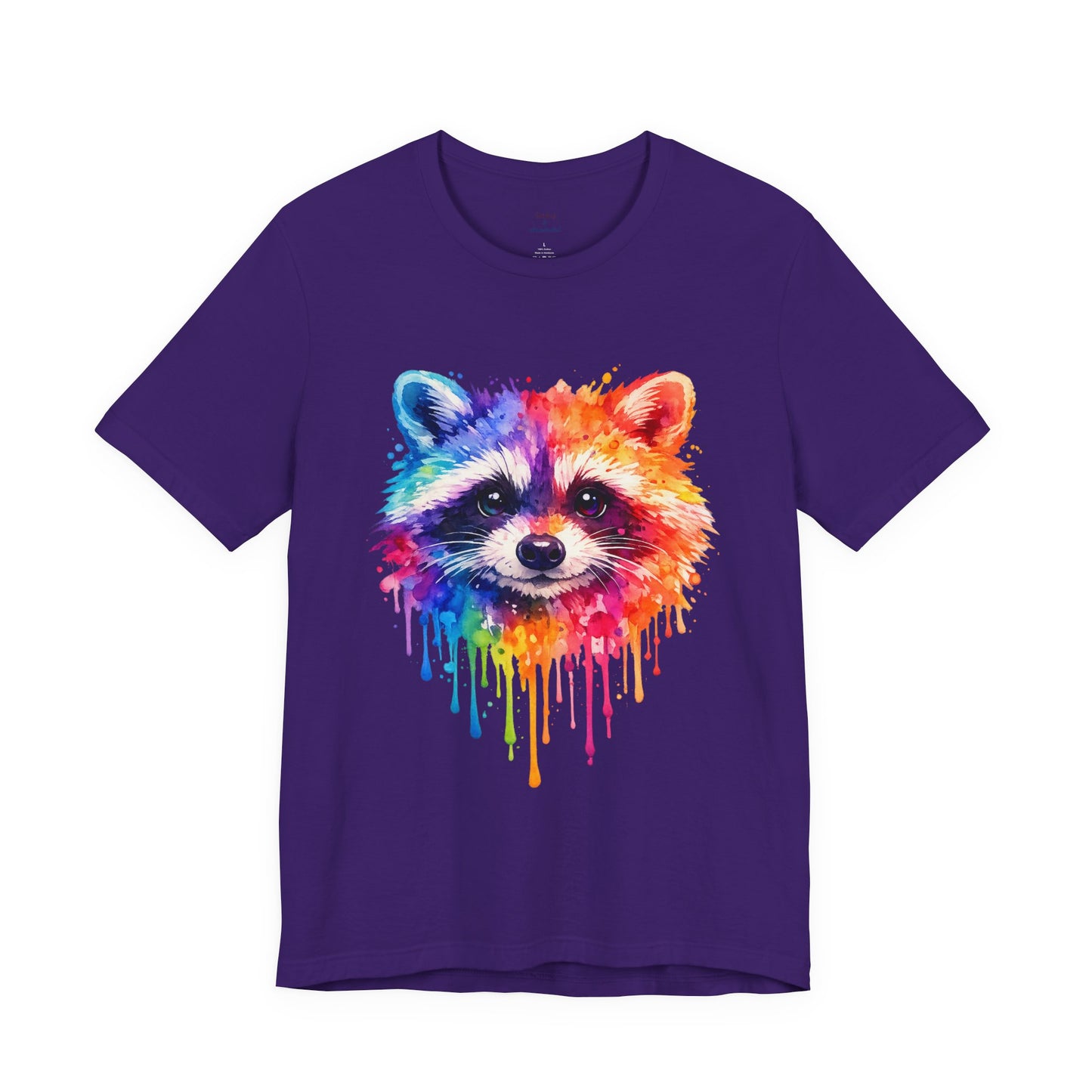 Watercolor Wildlife Raccoon T-Shirt