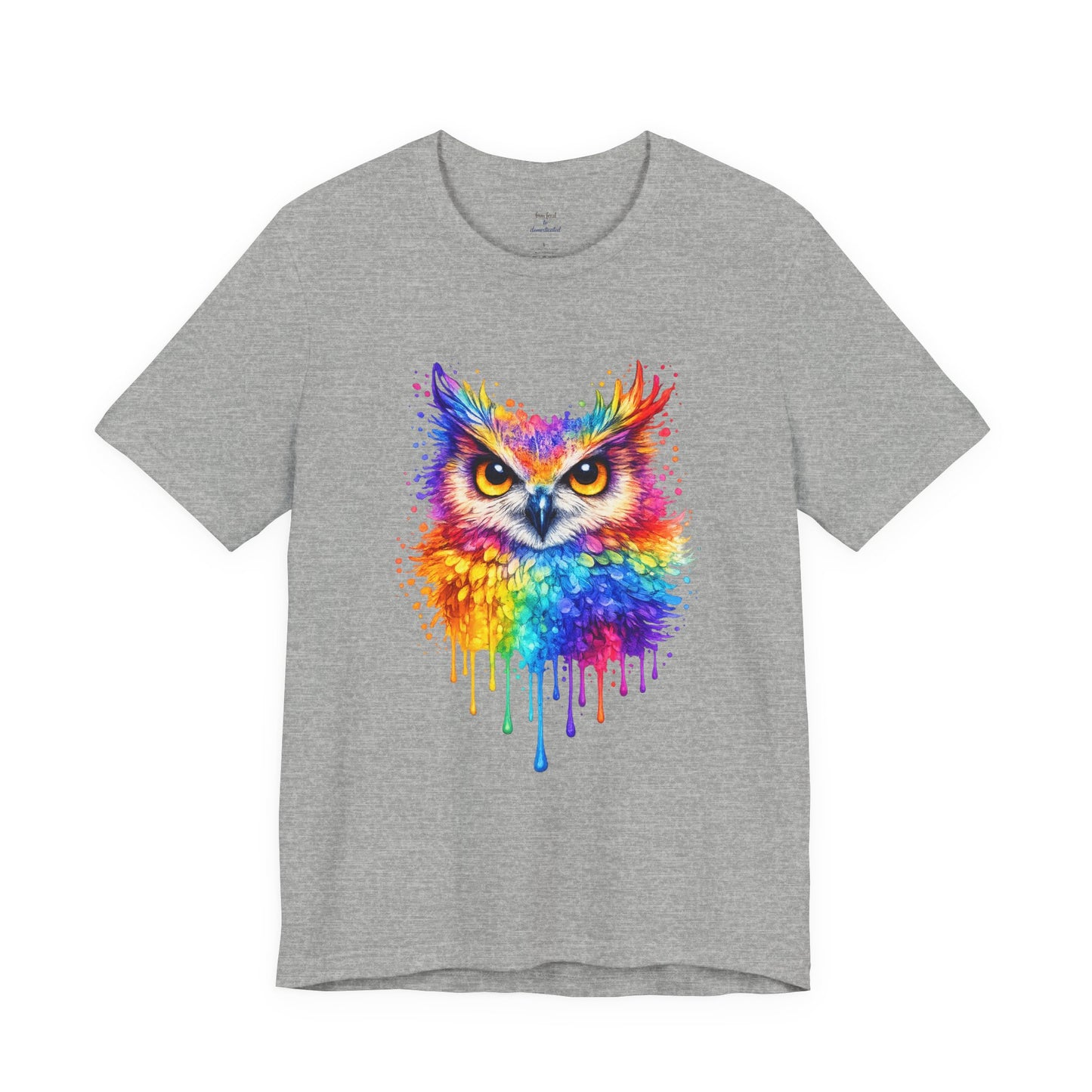 Watercolor Wildlife Owl T-Shirt