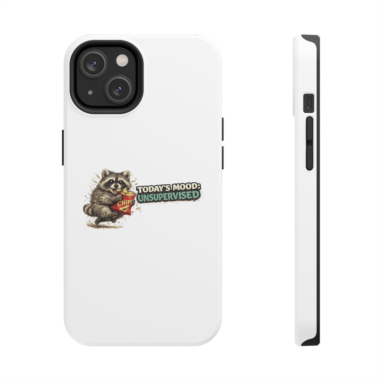 Today's Mood Raccoon Phone Case — Tough & Cute Protective Phone Cover