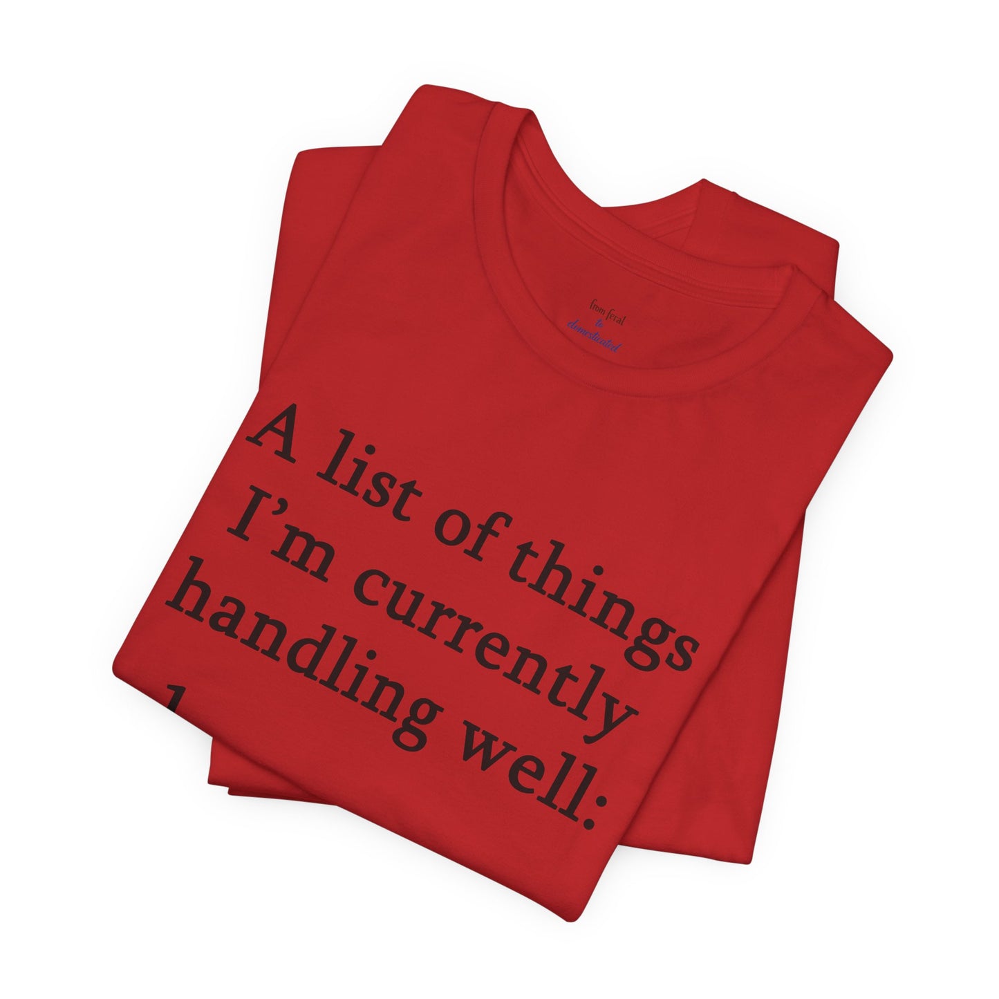 A List Tee