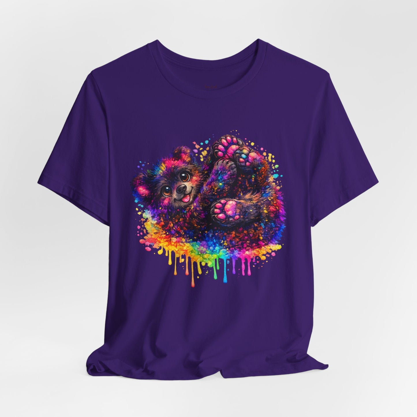 Watercolor Wildlife Bear Cub T-Shirt