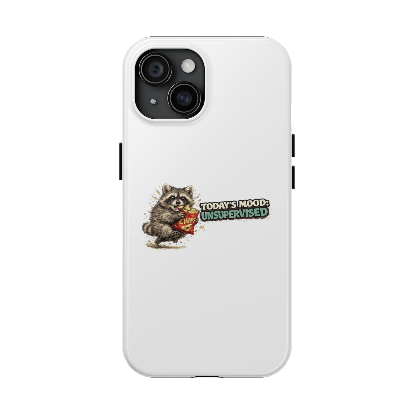 Today's Mood Raccoon Phone Case — Tough & Cute Protective Phone Cover