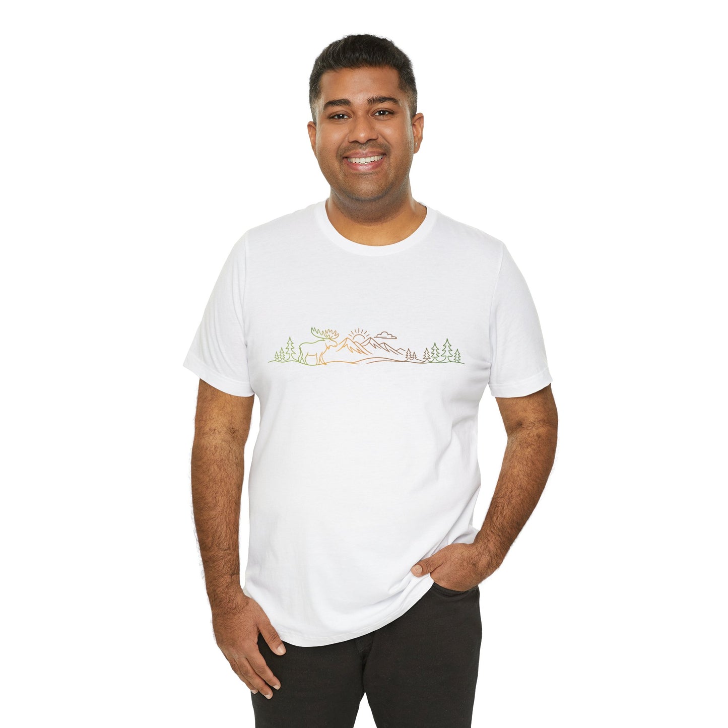 Moose Mountain Scene | Hiking Tee