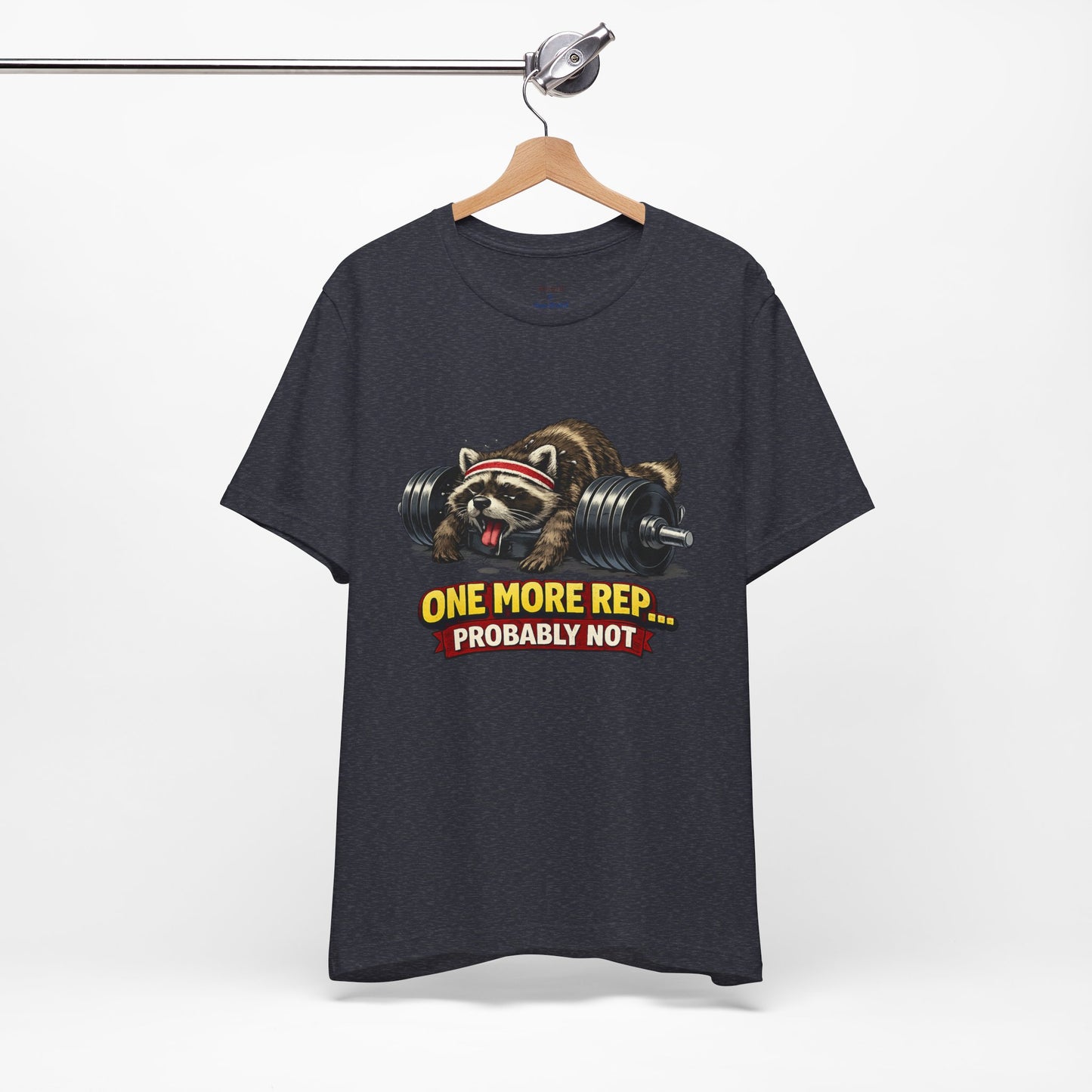 One More Rep Raccoon T-shirt