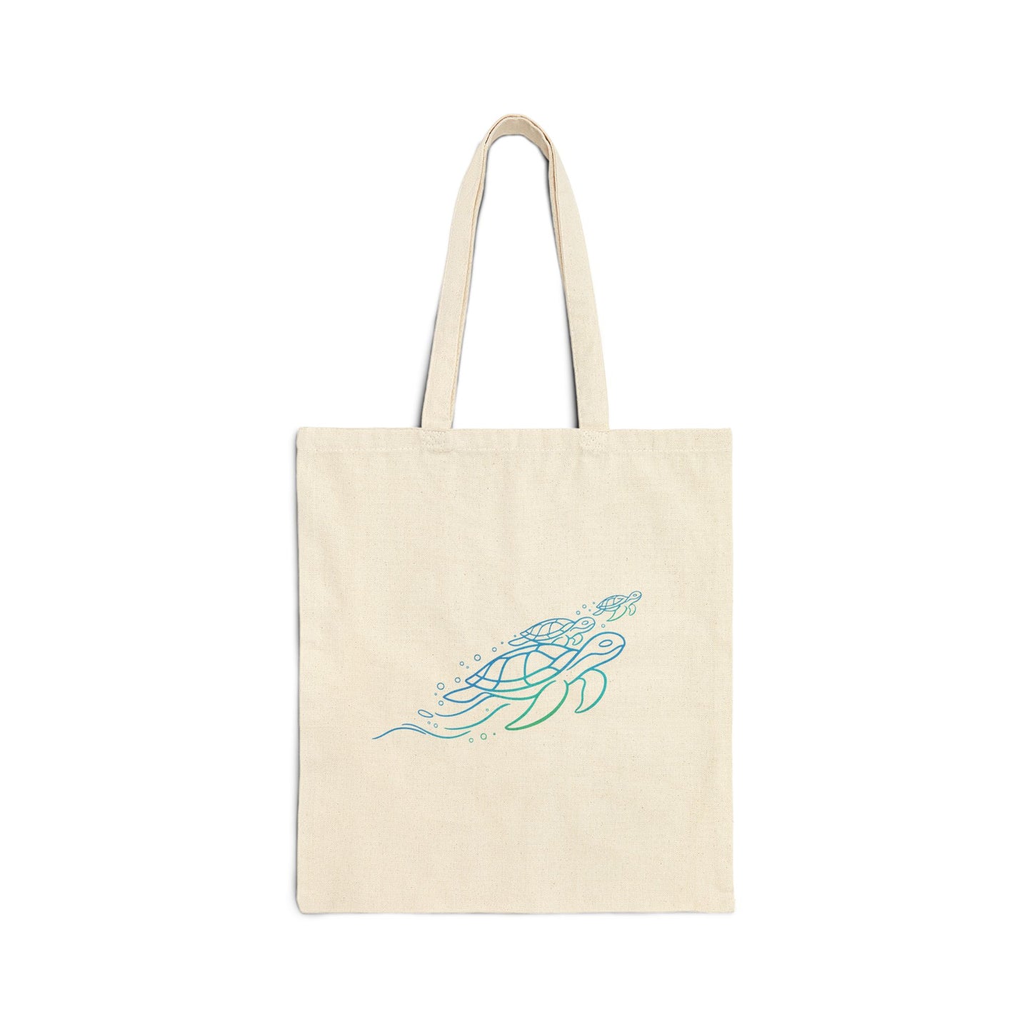 Swimming Sea Turtles Tote Bag