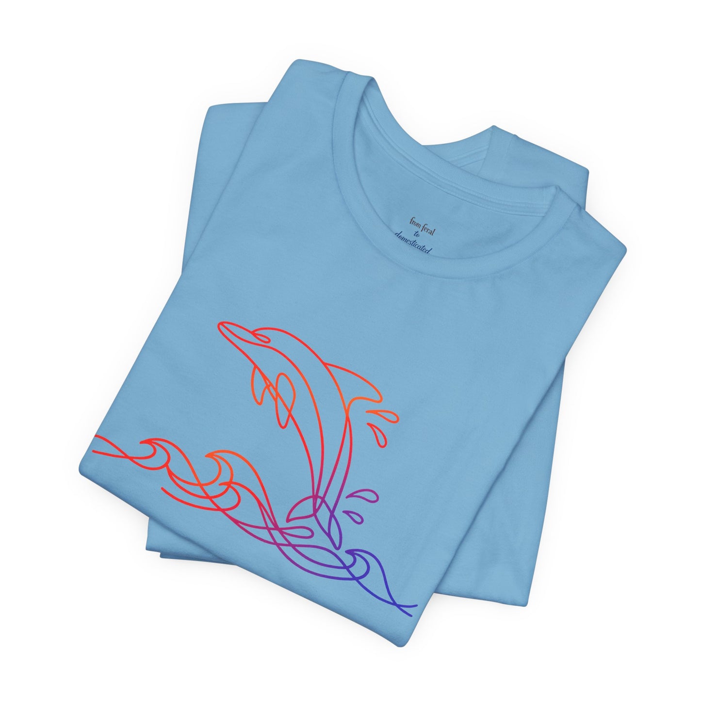 Dolphin Wild Lines T-Shirt