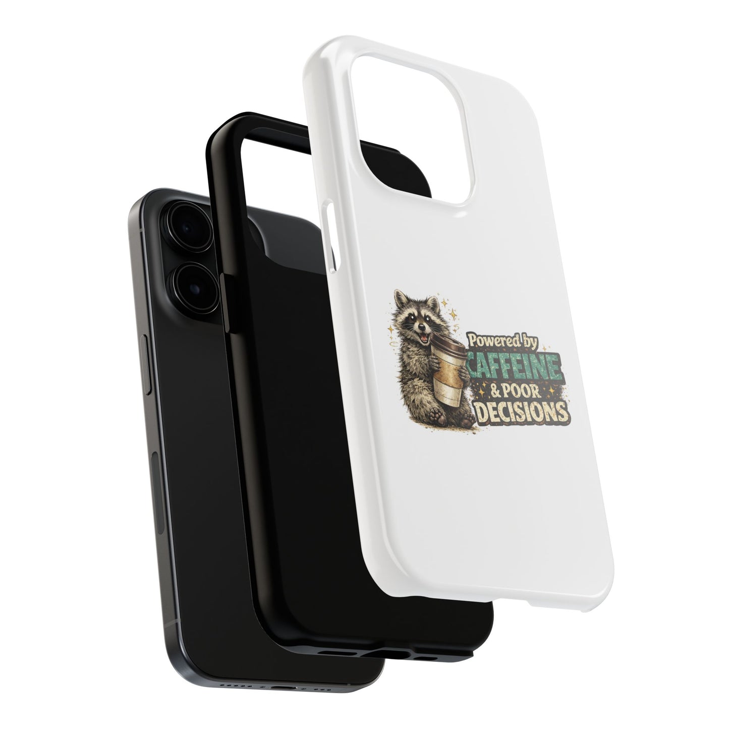 Poor Decisions Raccoon Phone Case — Tough & Cute Protective Phone Cover