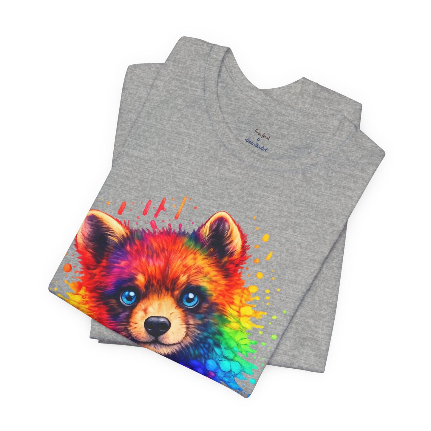 Watercolor Wildlife Bear Cub T-Shirt