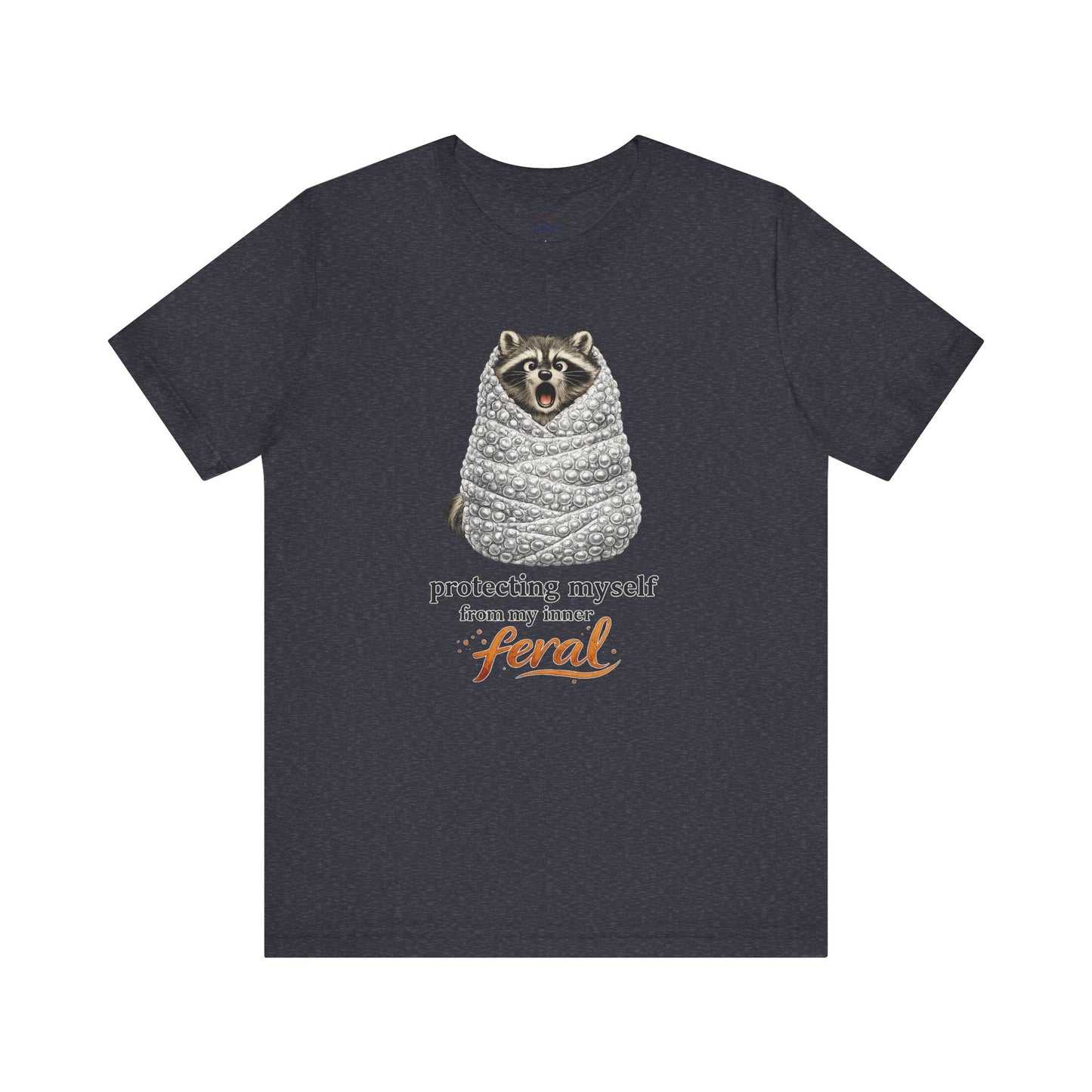 Bubble Wrapped Raccoon T-shirt
