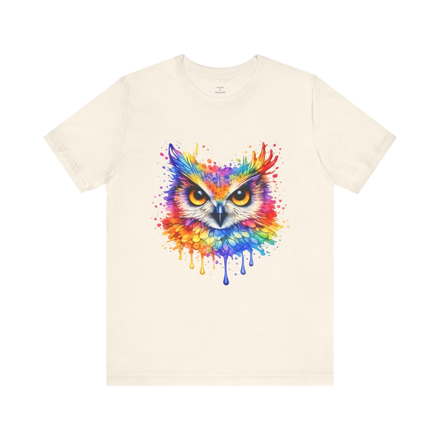 Watercolor Wildlife Owl T-Shirt