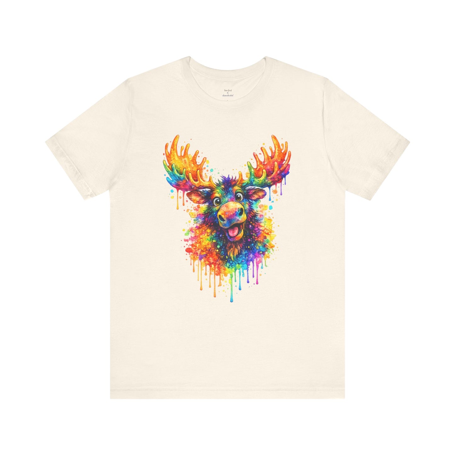 Watercolor Wildlife Moose T-Shirt