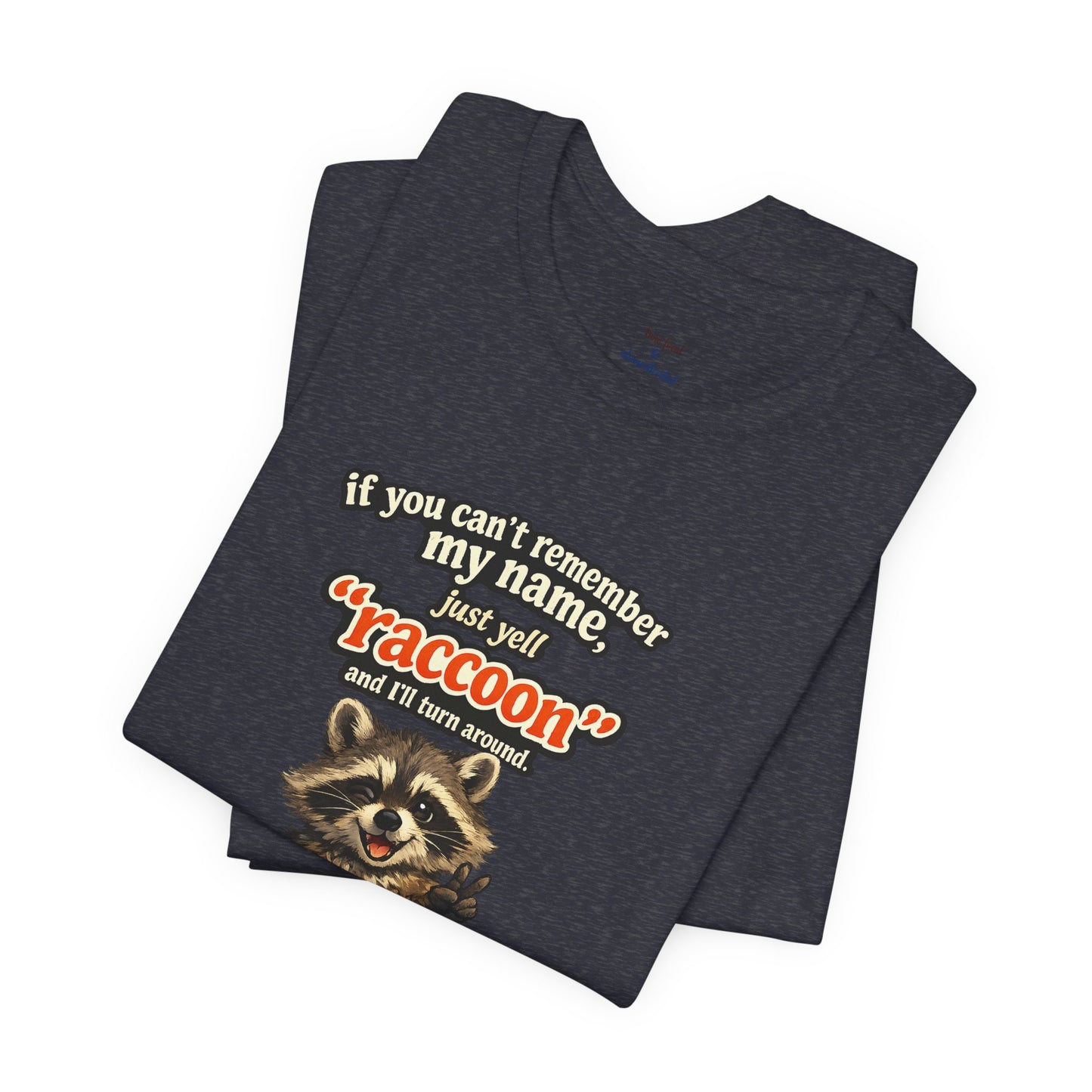 Yell Raccoon T-shirt