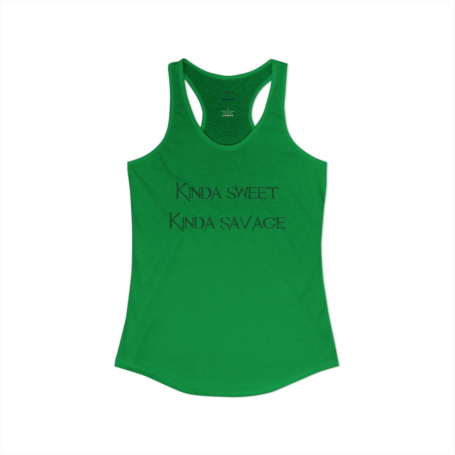 Kinda Both Racerback Tank