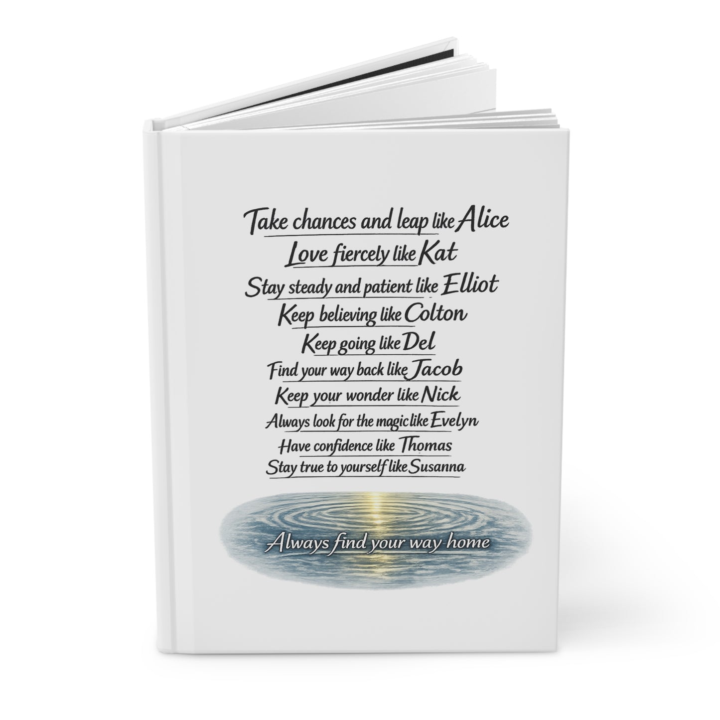 Find Your Way | They Way Home Hardcover Journal — TV Show Fan Notebook