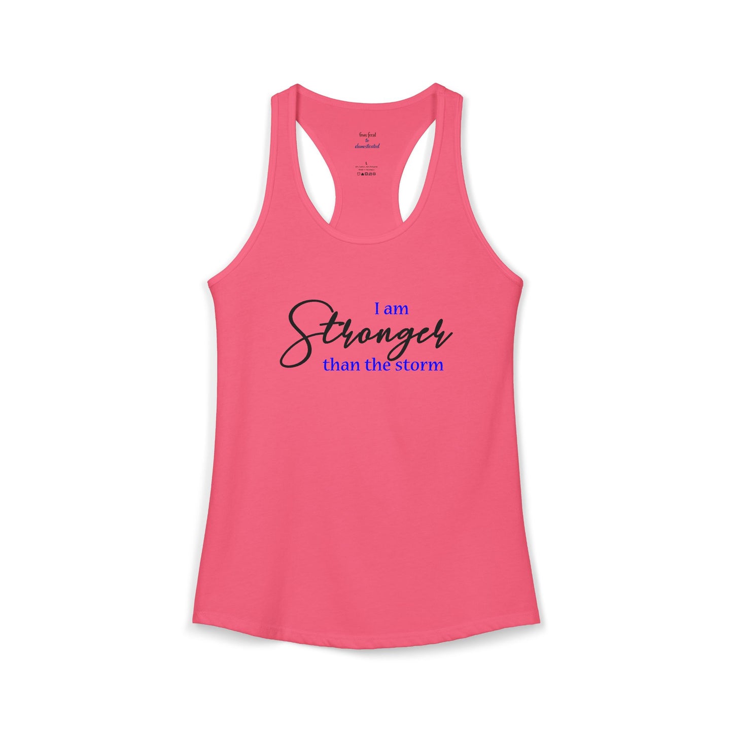 Stronger Than The Storm Racerback Tank