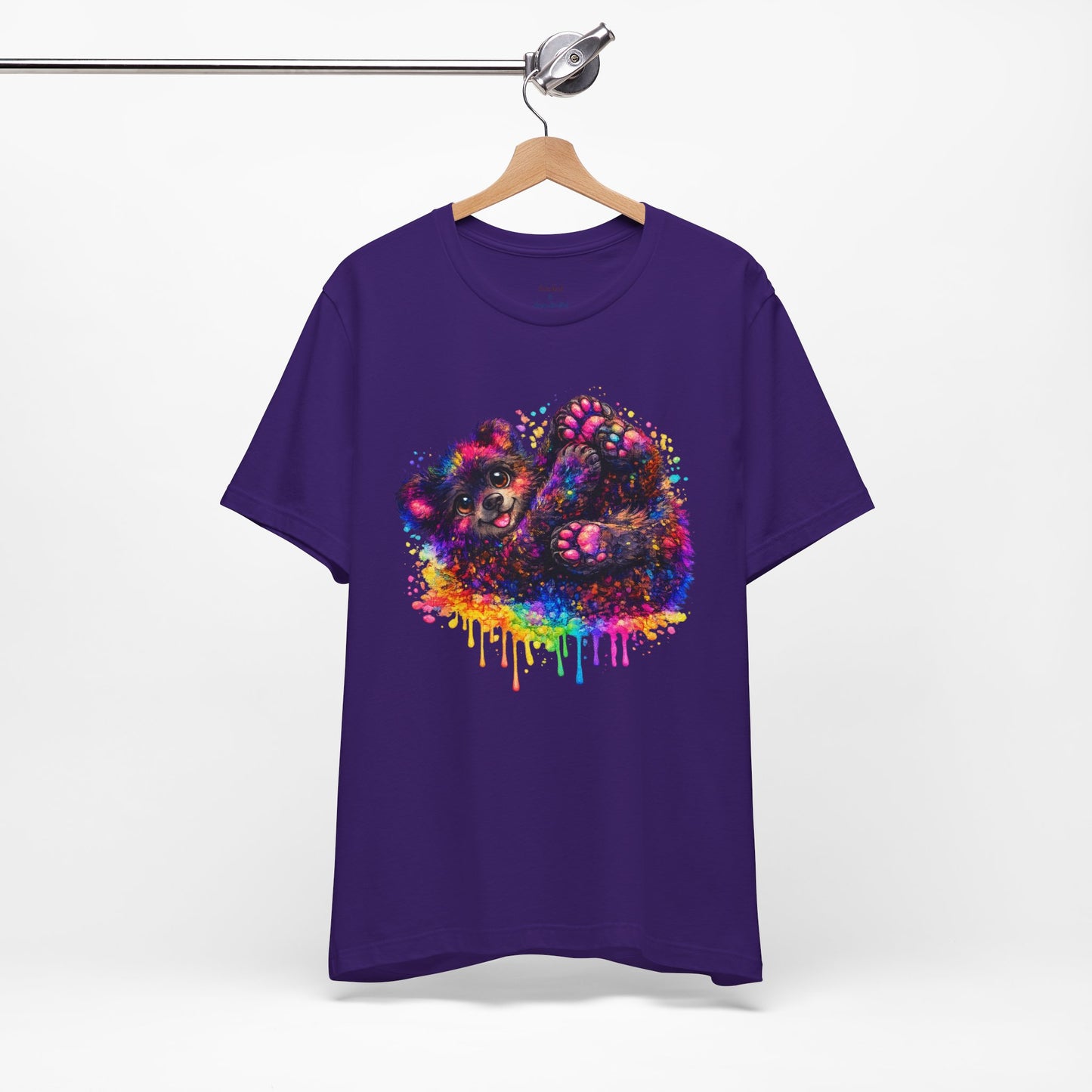 Watercolor Wildlife Bear Cub T-Shirt